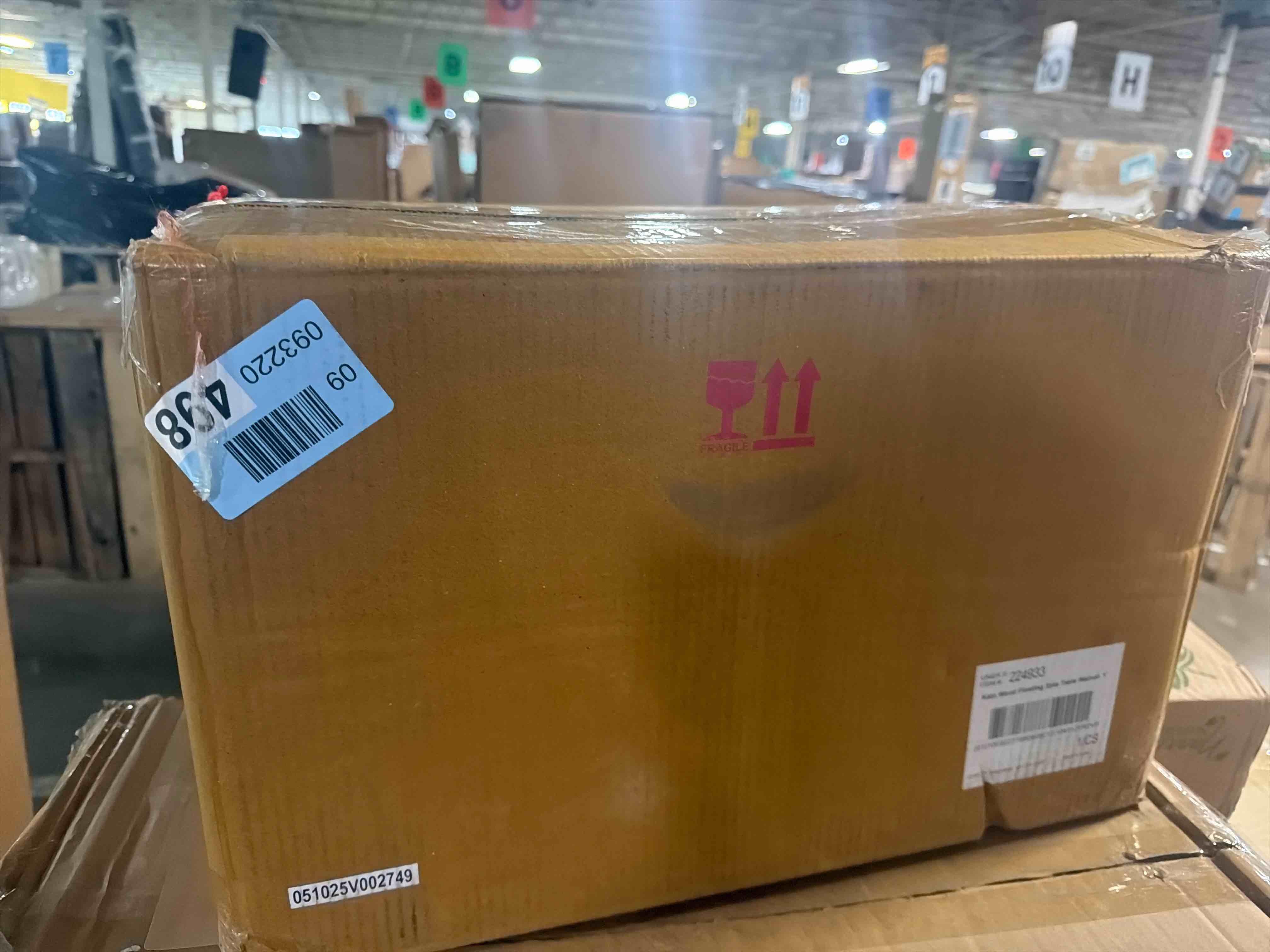 Condition photo showing New/Like New for kate and laurel kato modern wood floating side table with drawer; 18 x 10 x 9; walnut brown; contemporary wooden floating nightstand for bedroom bedside table walnut brown 18x10x9