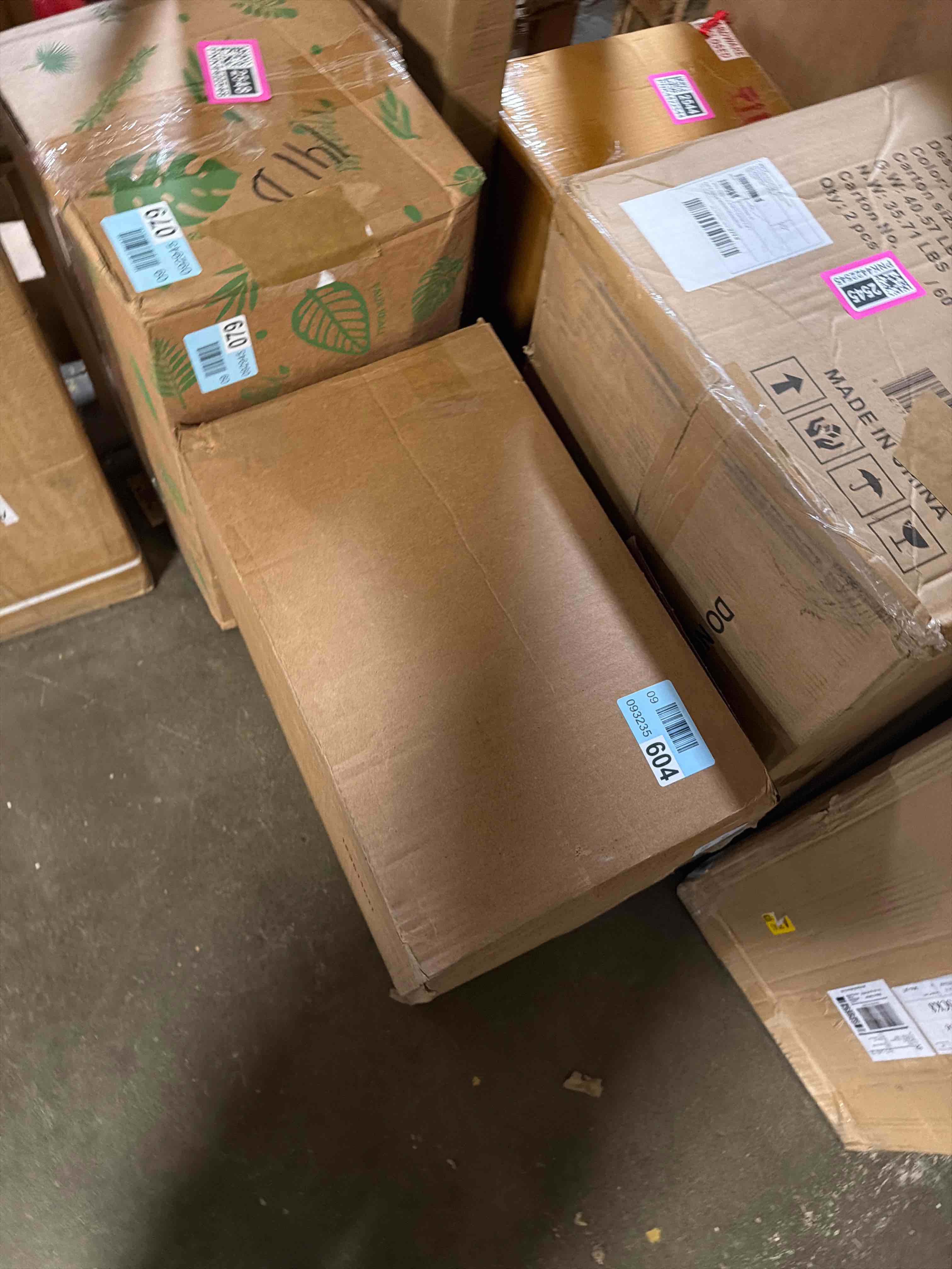 Condition photo showing New/Like New for 4-foot foam-filled pillow in twill, tan khaki