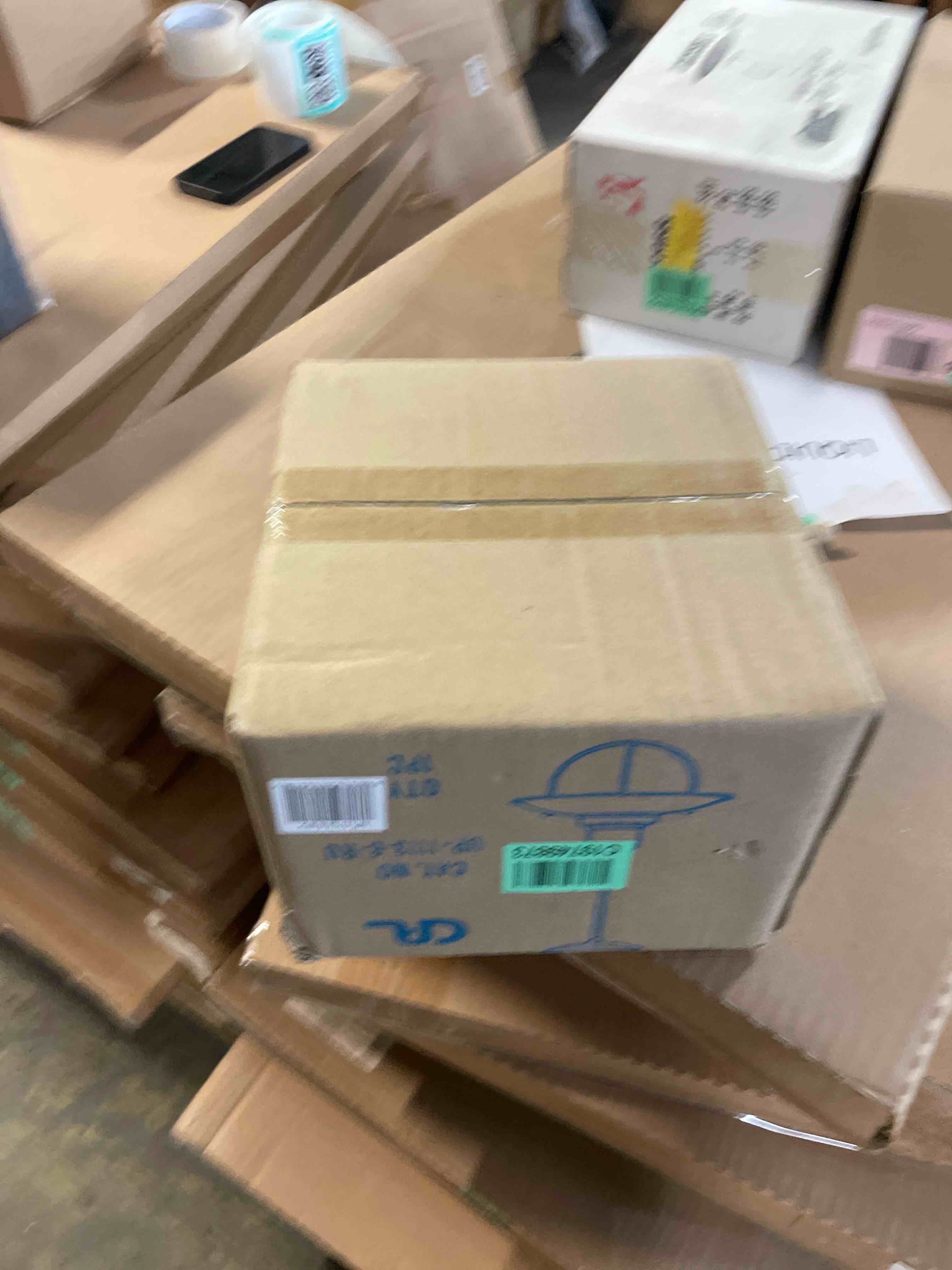 Condition photo showing New/Like New for cal lighting up-1113-6-ru close to ceiling light fixture, image,72.00x8.88x8.00