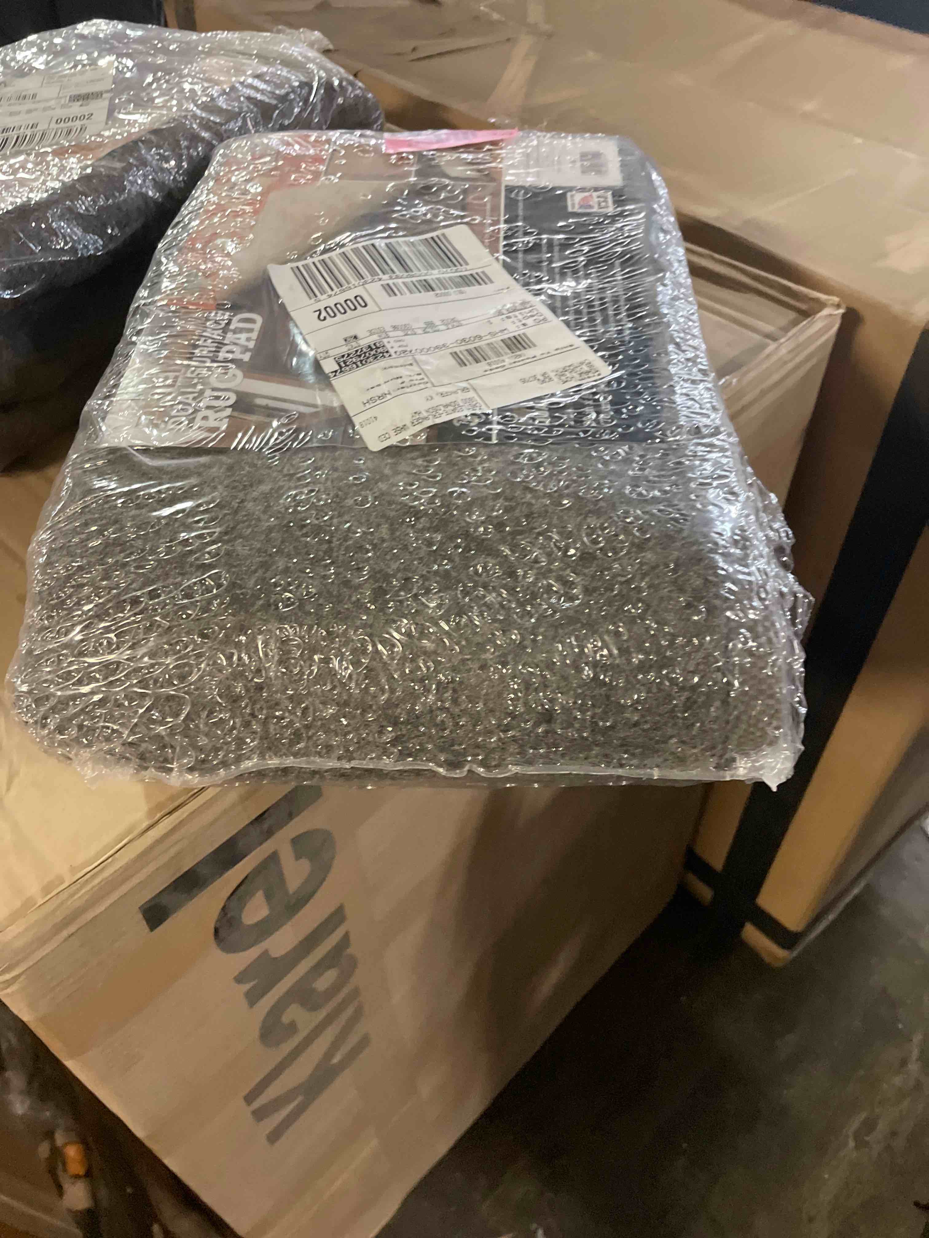 Condition photo showing New/Like New for mohawk home non slip rug pad 2' 6" x 8'- 1/4" thick felt + latex rubber gripper - dual surface cushion for hardwood, carpet, tile floors, made in usa