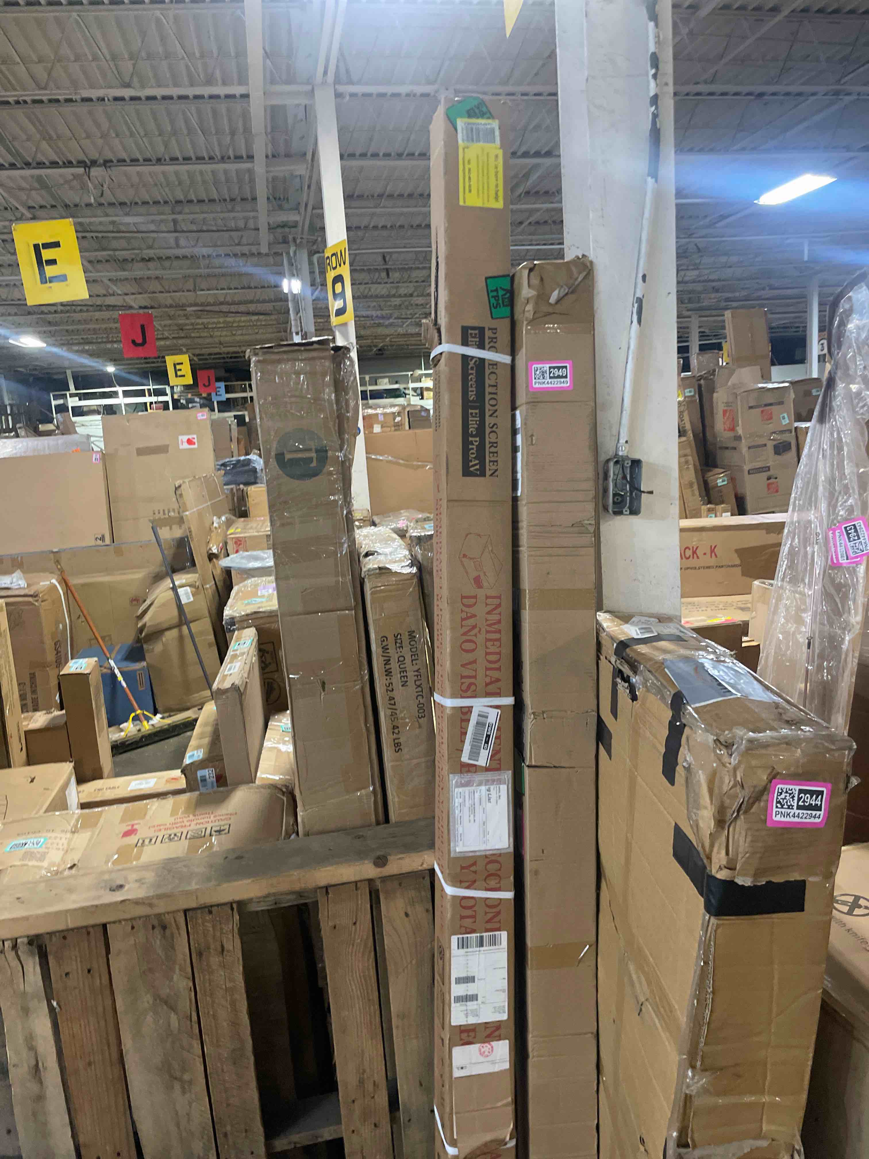 Condition photo showing New/Like New for elite screens designer cut 139" 16:9/151" 4:3, 8k 4k ultra hd acoustic transparent ambient light rejecting diy raw projector screen material, isf certified true alr capable projection screen