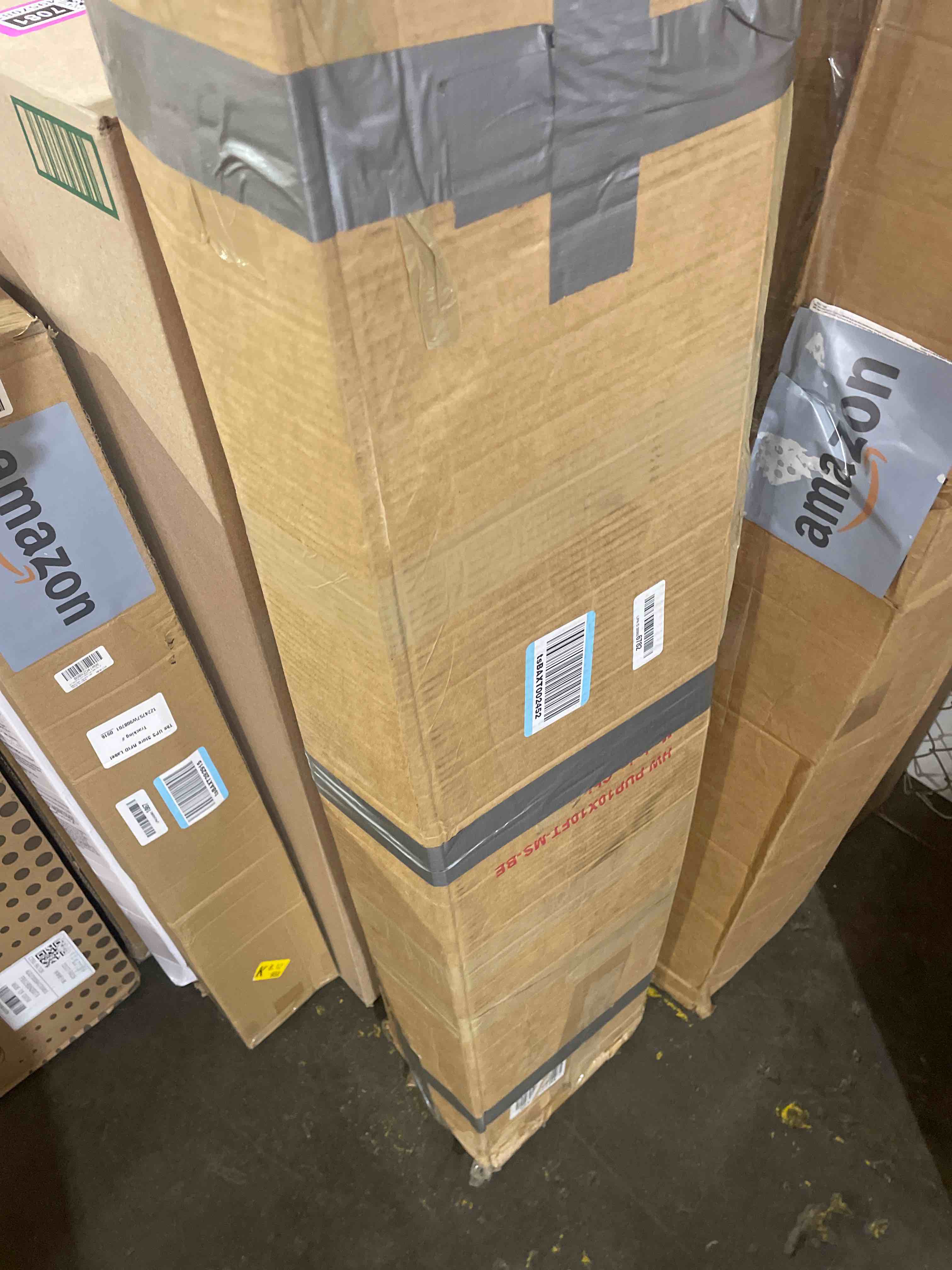 Condition photo showing New/Like New for 10x10 pop up canopy tent with mosquito netting, ez up portable waterproof instant outdoor screen shelter, pop up tent for patio, backyard, parties, camping and events, beige beige 10x10