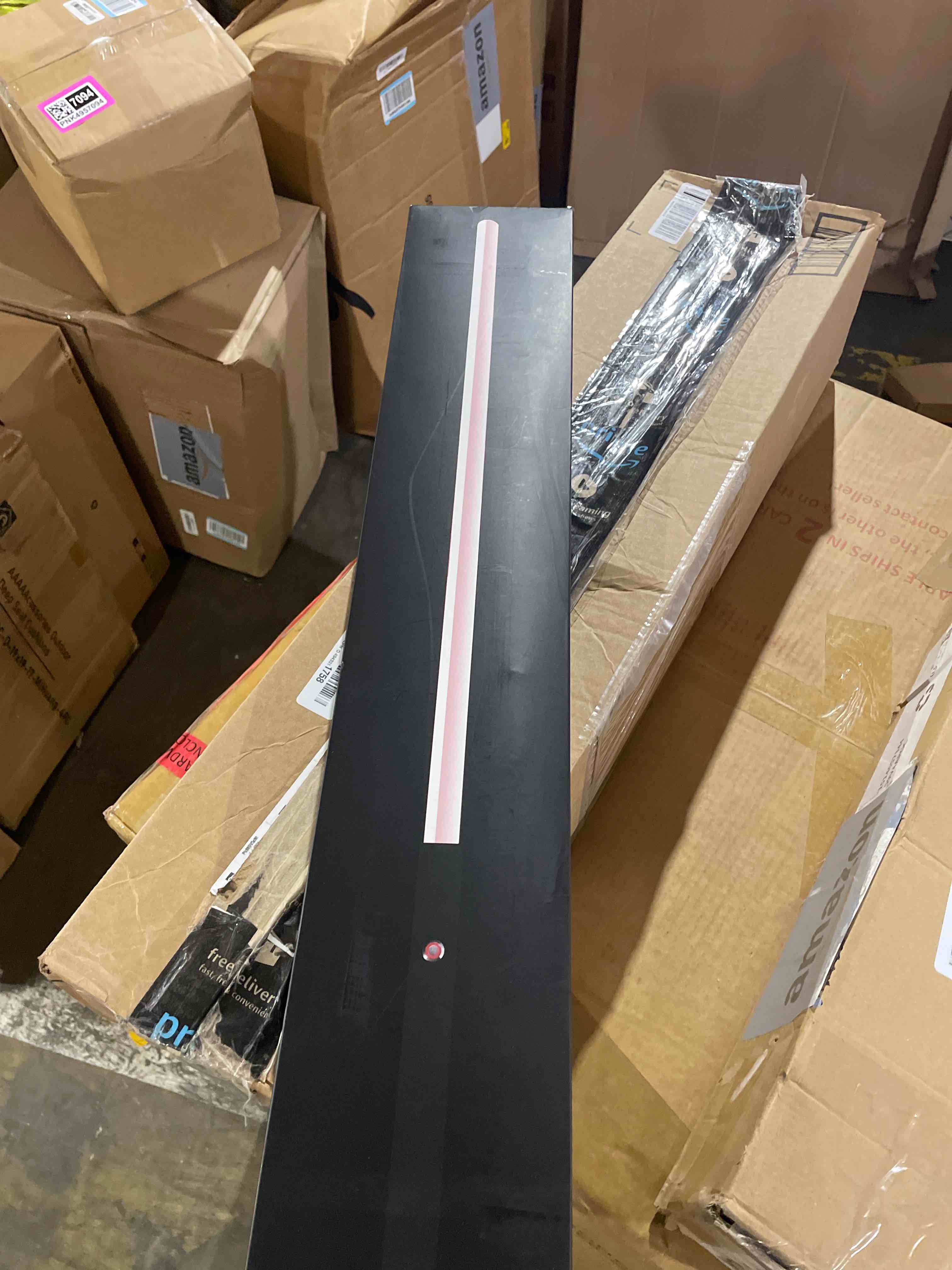 Condition photo showing New/Like New for juxaxia lightsaber, led light saber with 15 rgb colors, lightsabers for 3 modes, light sabers with connectors, lightsabers for dueling, lightsaber toy for adults, kids, 2 pack(black) adult premium edition- 2.0(metal, 38in)