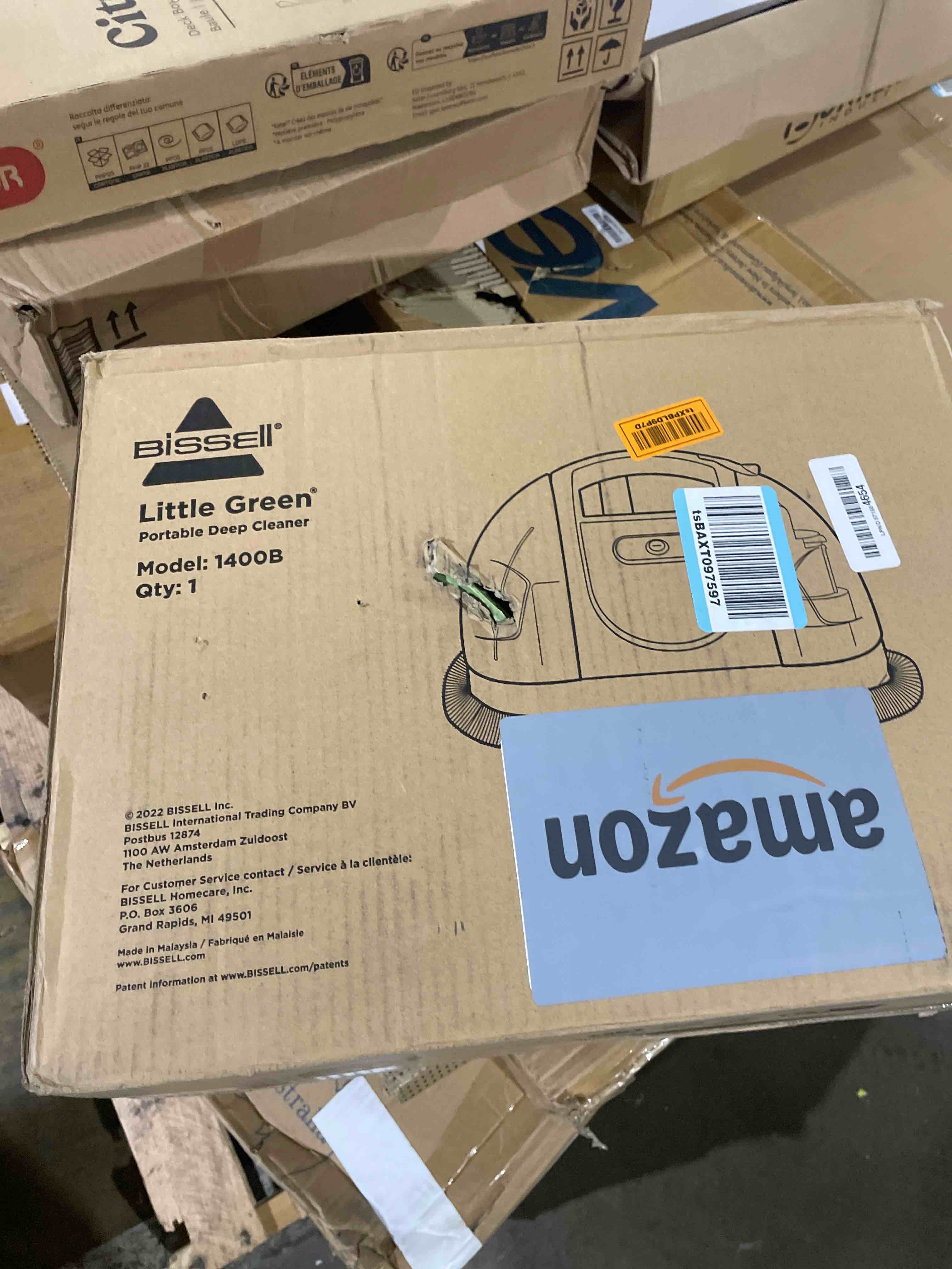 Condition photo showing New/Like New for little green 14007 portable vacuum cleaner