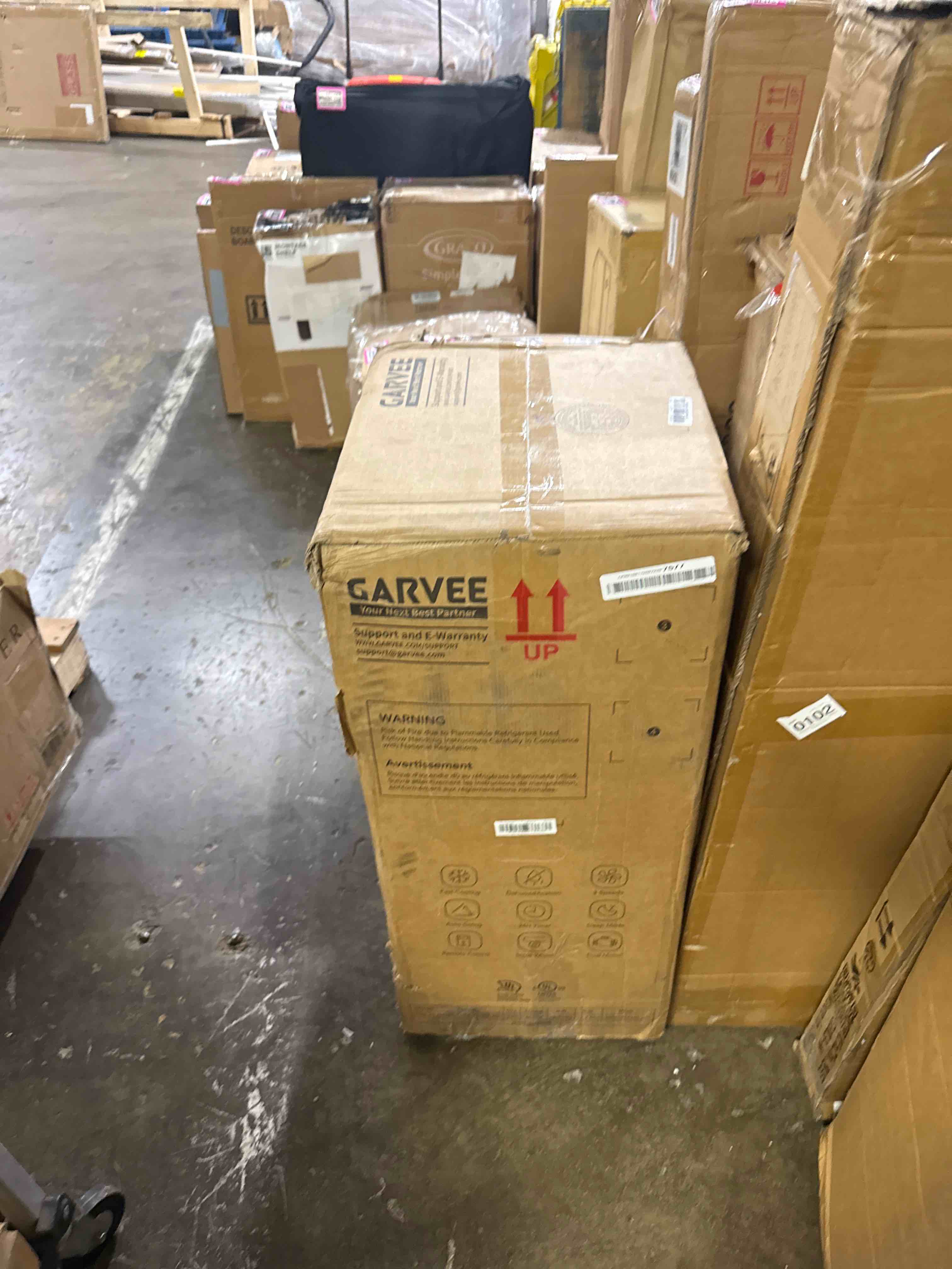 Condition photo showing Good Condition for garvee 14k btu 3-in-1 portable ac with remote & window kit 750 sqft room | portable air conditioner with cooling, dehumidifier, fan, follow me, 24-hour timer