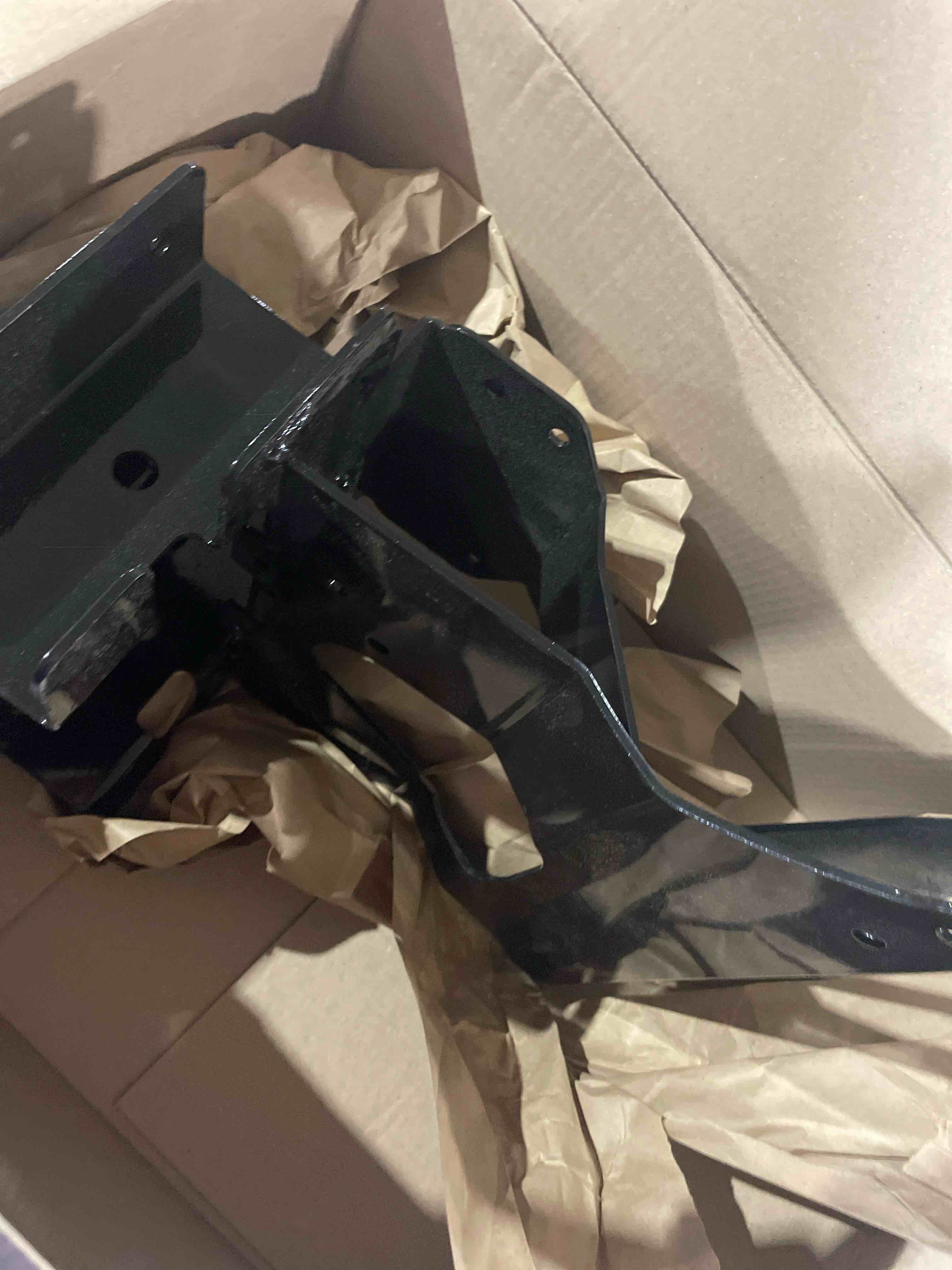 Condition photo showing Good Condition for weisen 2" rear receiver hitch fit for honda talon 1000 r x 1000-4 2019-2026 | trailer towing hitch, heavy duty steel, no drill