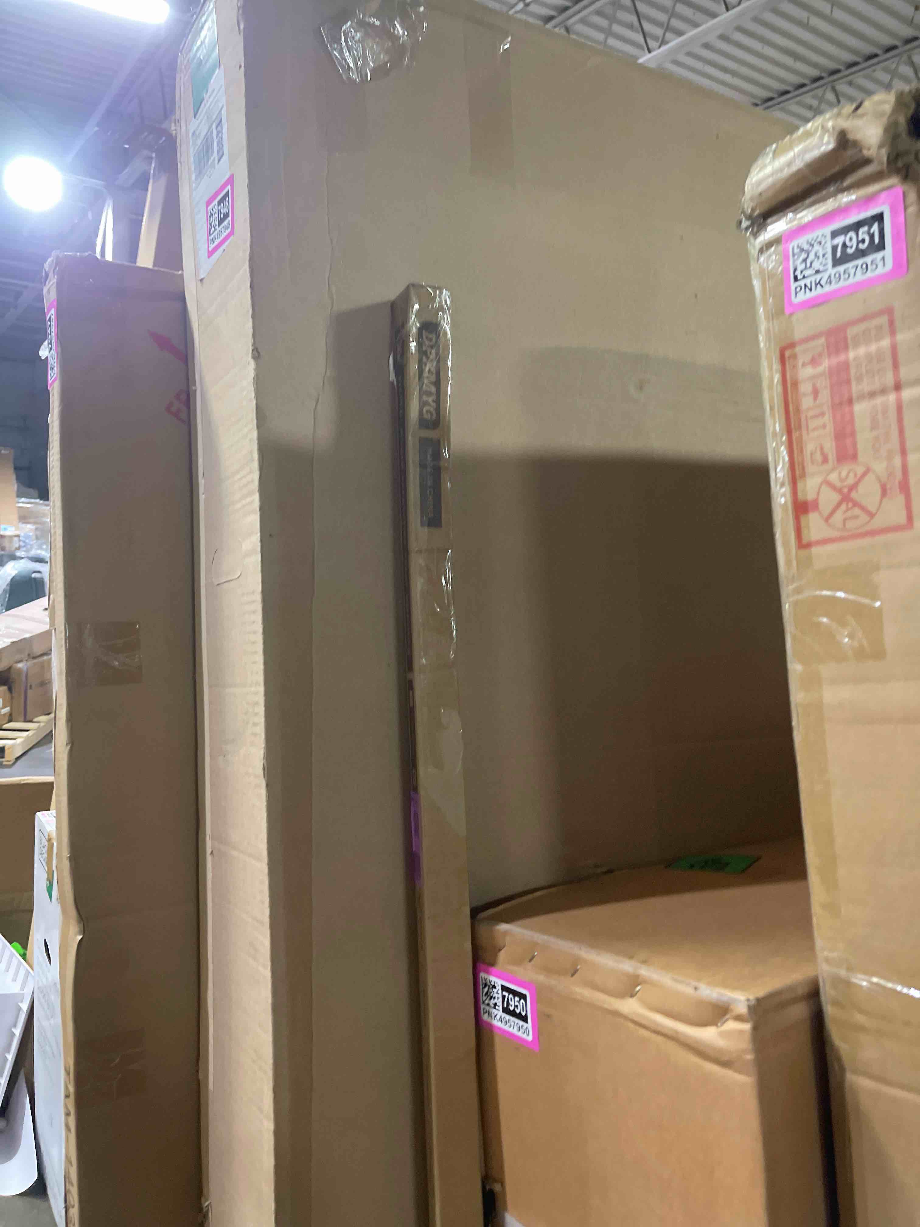 Condition photo showing New/Like New for 72 inch ceiling fan downrod, 6 ft black downrod for ceiling fan, 1 inch outside diameter, boom suitable for a wide range of fans (black, not threaded)