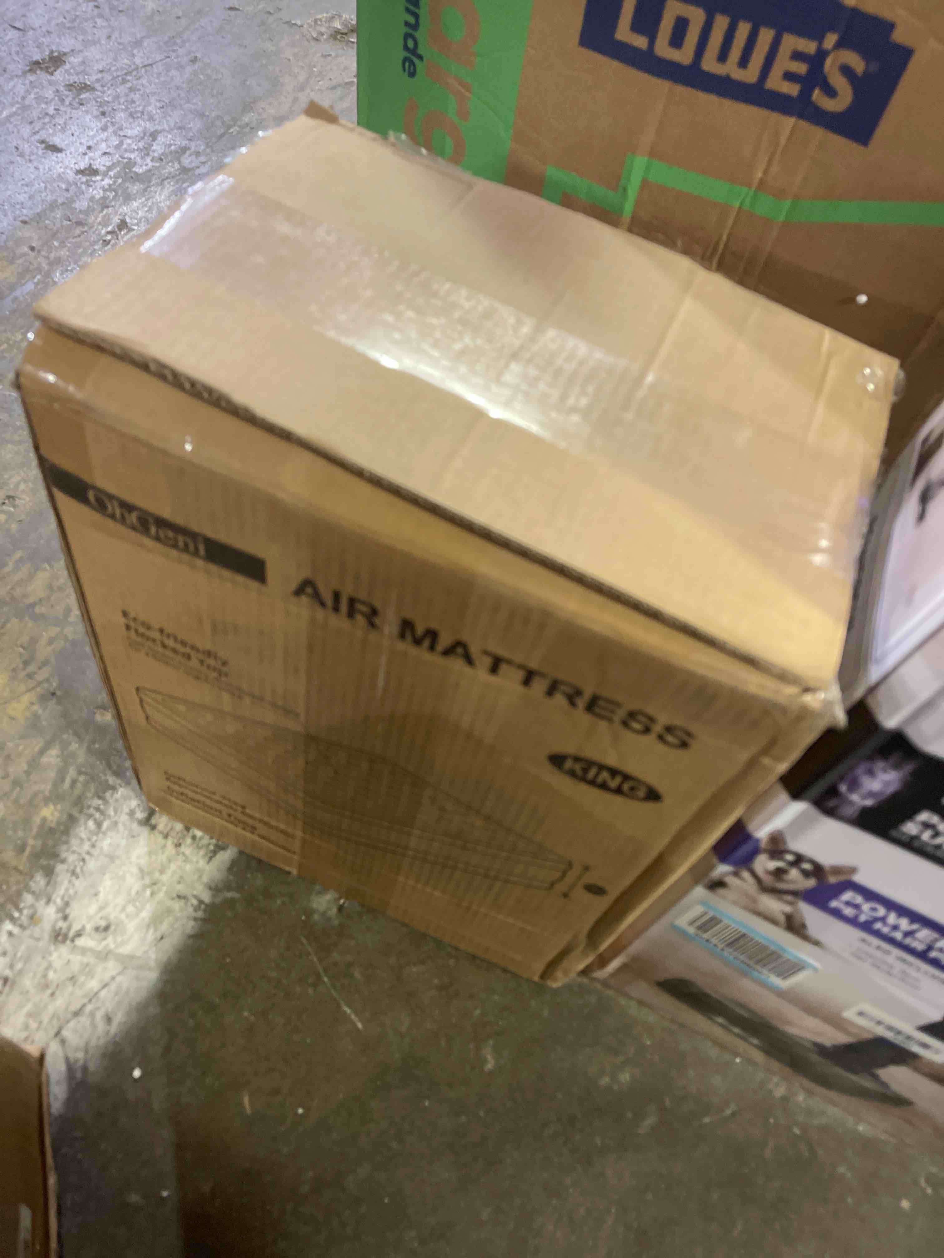Condition photo showing New/Like New for ohgeni 20" raised king air mattress with built in pump, luxury real bed height blow up mattress, 3-4 persons inflatable mattress for guests & family party, ideal for elder people, 700lbs comfort height 20'' black king