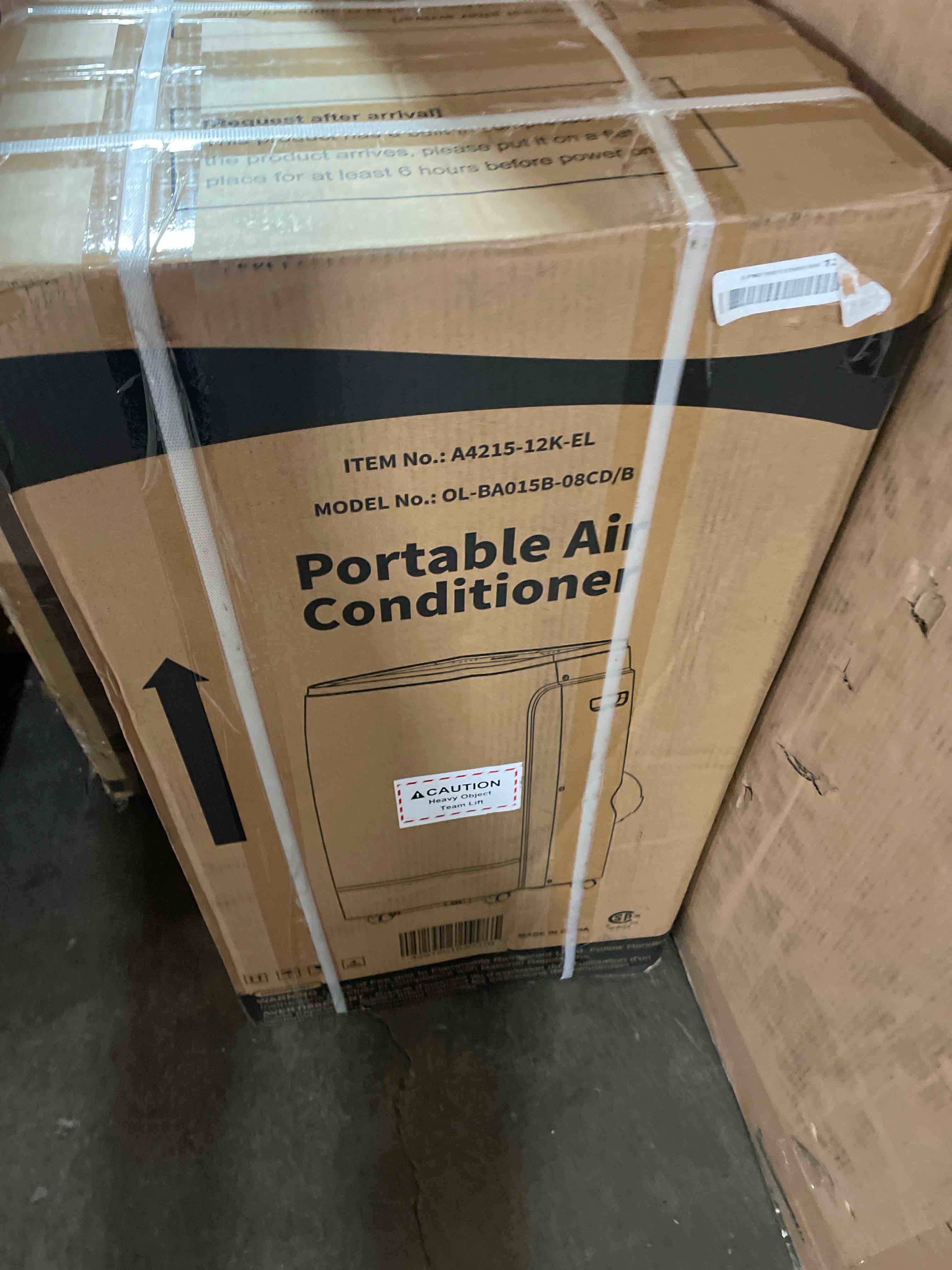 Condition photo showing New/Like New for coolblus portable air conditioners 14000 btu, 4 in 1 portable ac unit with cool/dehumidify/fan,wi-fi smart quiet ac cool up to 650 sq.ft, remote control, auto swing, white-14000btu-wifi