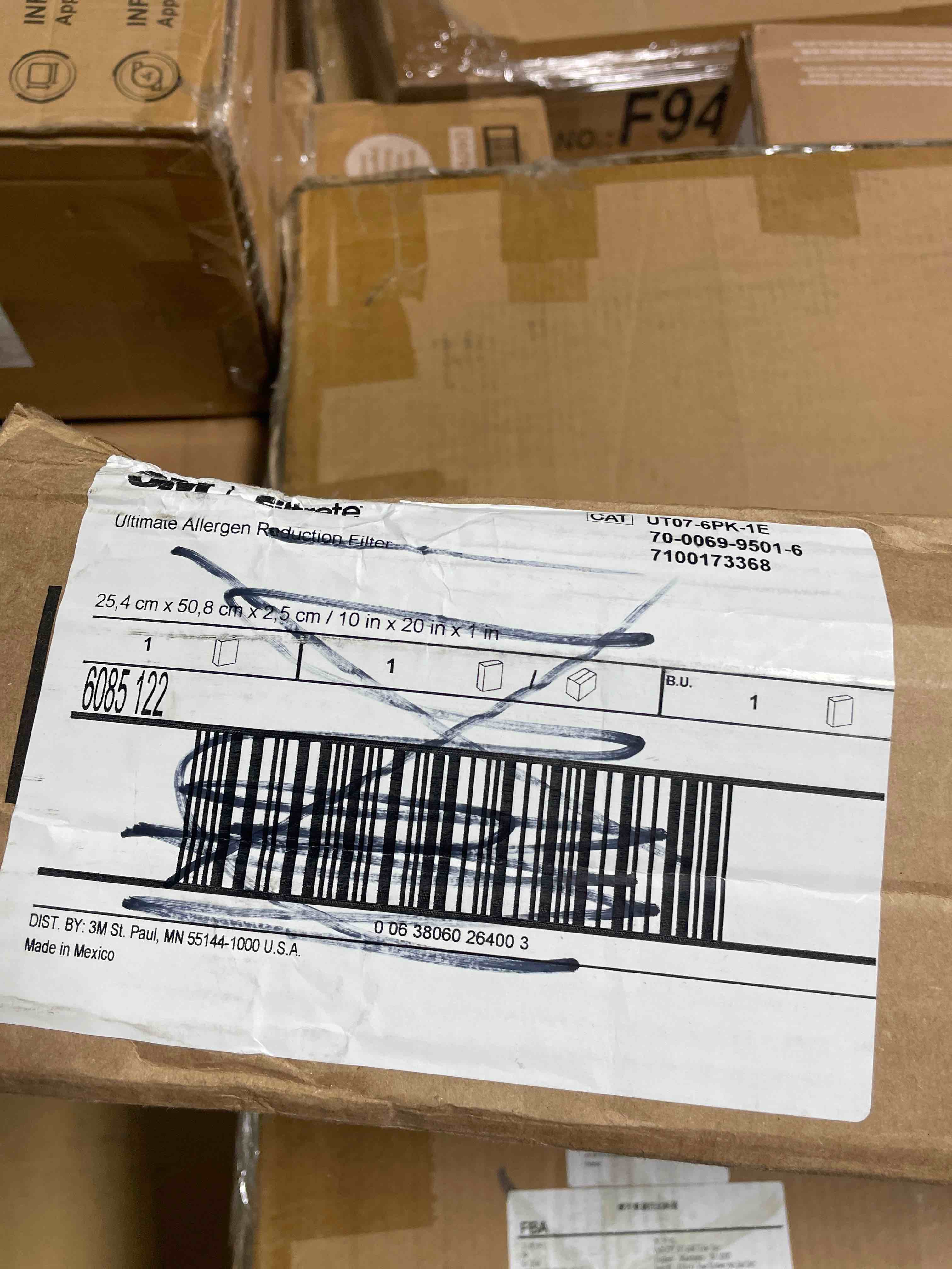Condition photo showing New/Like New for filtrete 10x20x1 hvac furnace air filter mpr 1900 merv 13 allergens bacteria viruses & air pollutants 6 pack