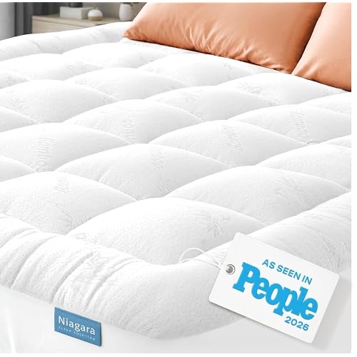 niagara sleep solution ultra soft & cooling mattress topper | king size