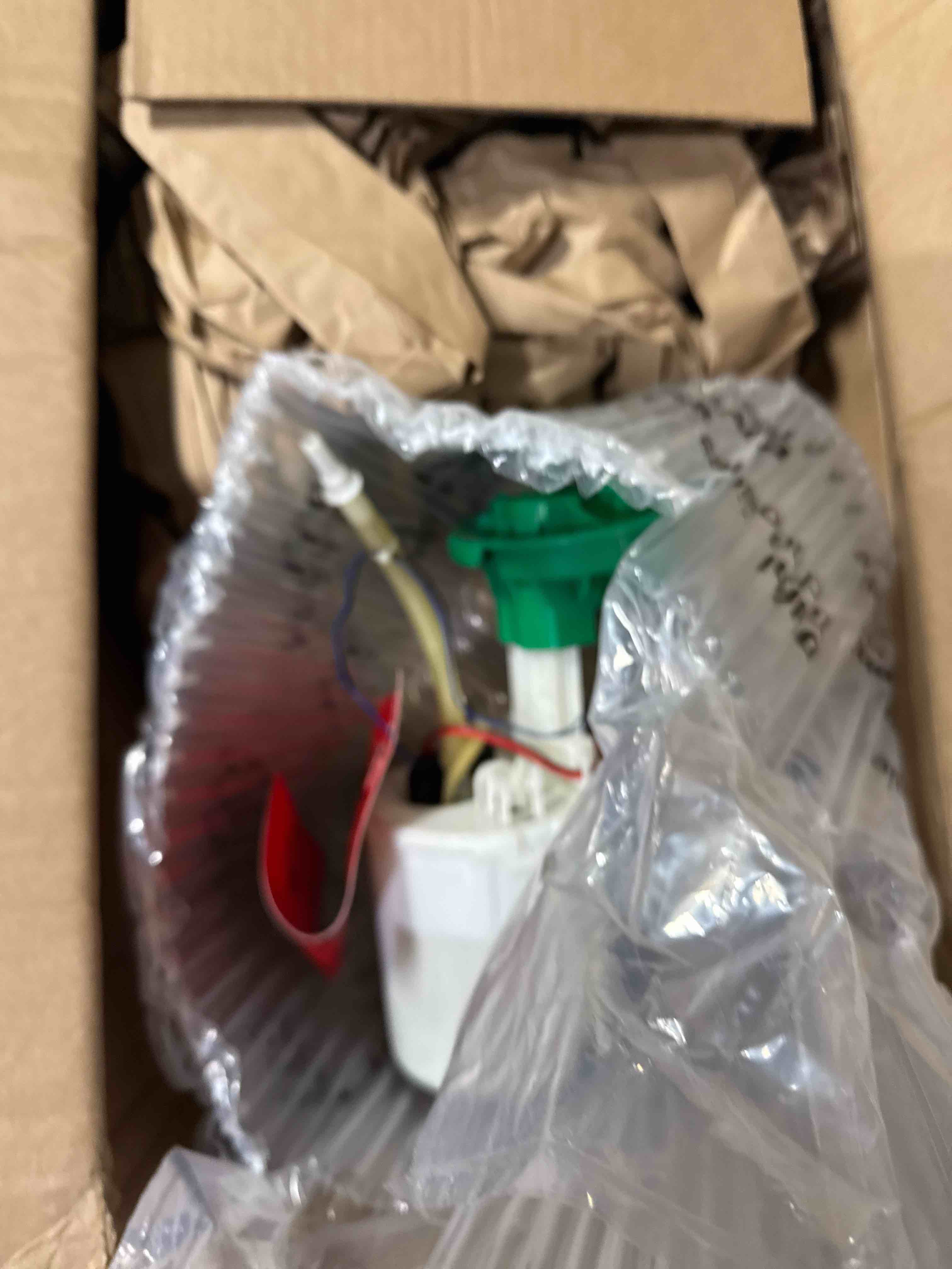 Condition photo showing As Is for fuel pump replacement compatible with 2002 2003 2004 2005 mini cooper l4 1.6l engine with replacement oe part # e8594m sp5010m