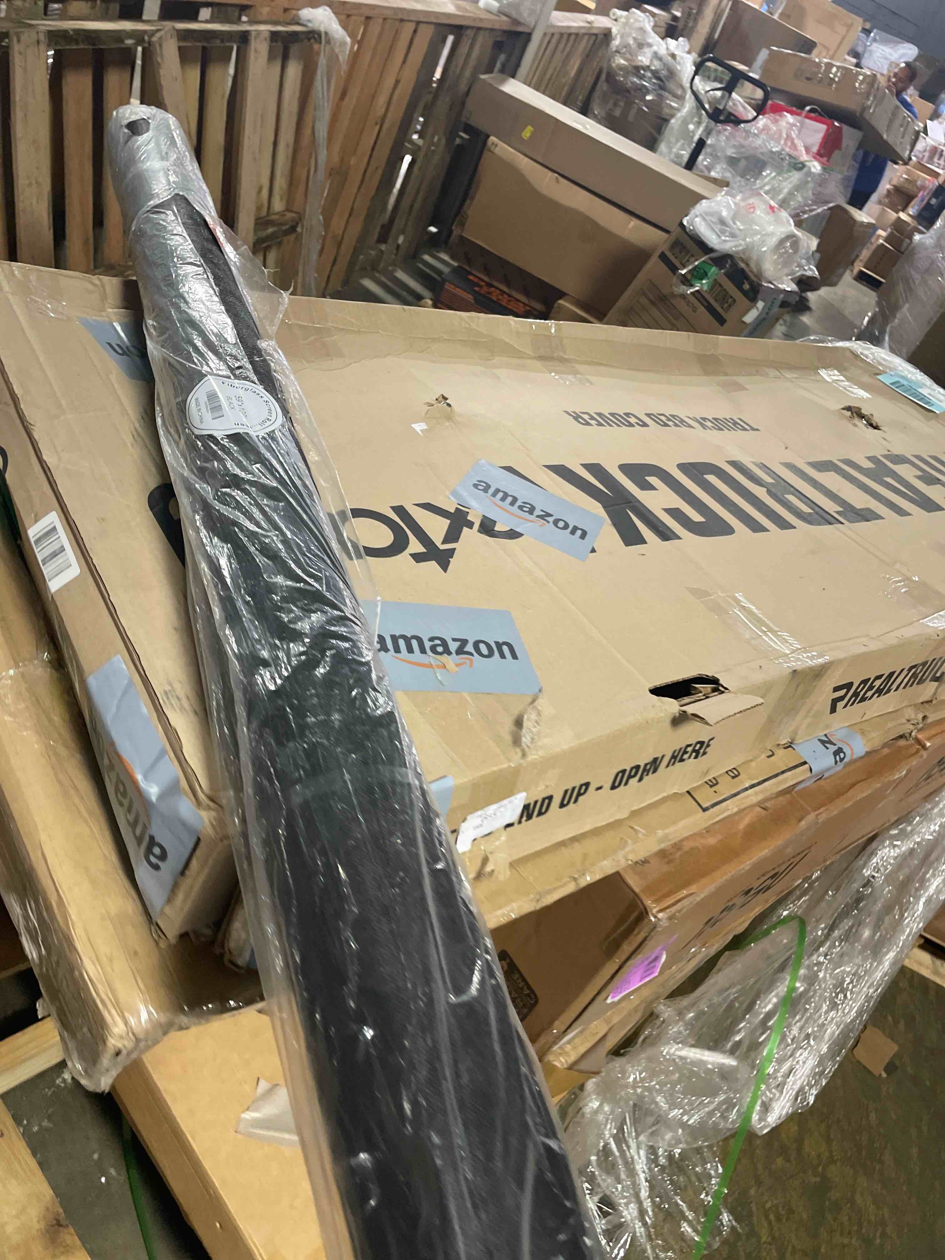 Condition photo showing New/Like New for pololo fiberglass screen roll high visibility and durable screen easy to diy repair or rescreen window and door screen 59” x 100’ black
