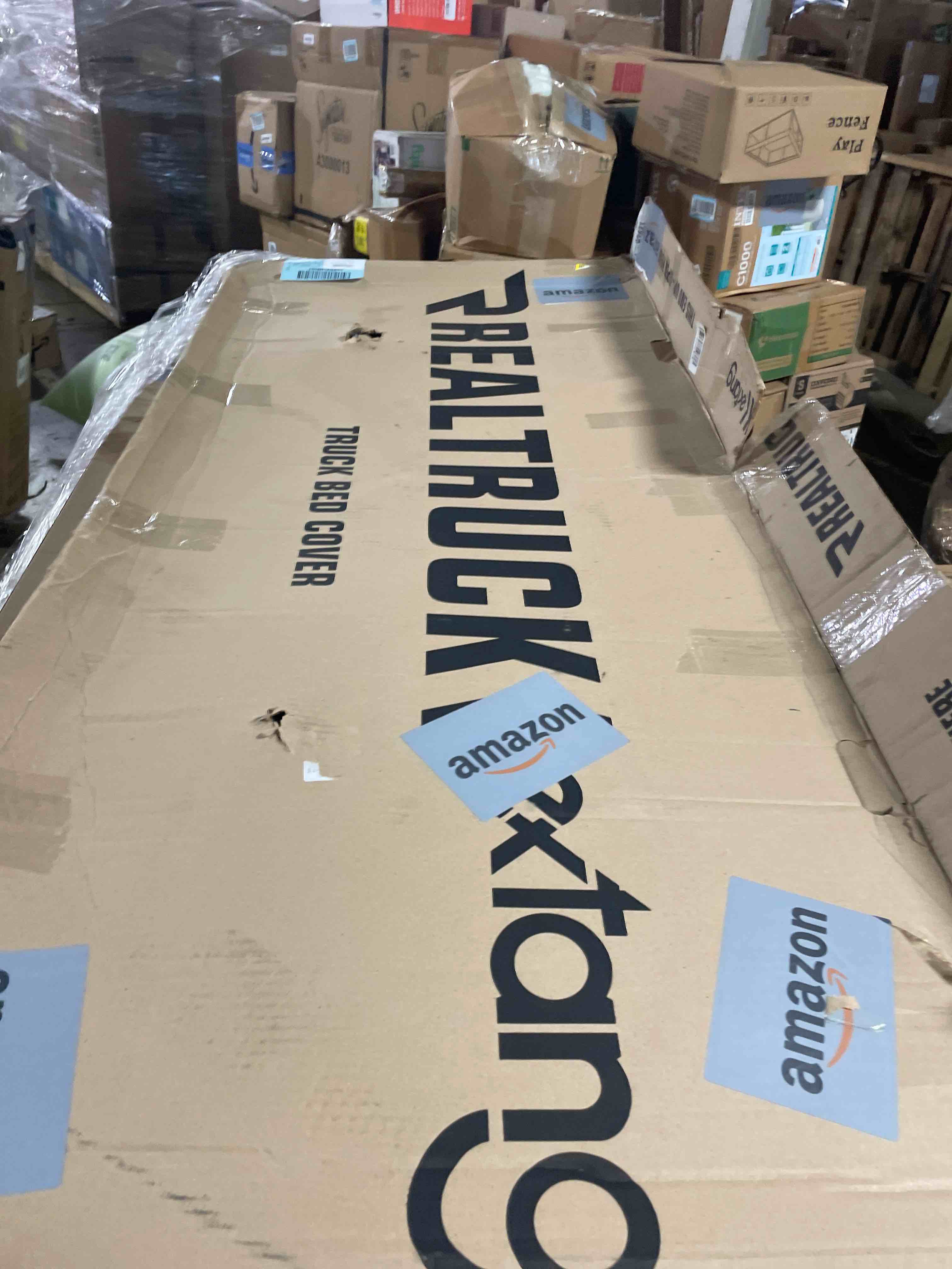 Condition photo showing Good Condition for tutel hard shell folding truck bed tonneau cover|fits 2015-2025 ford f150 5'5"bed (66") - tulh016