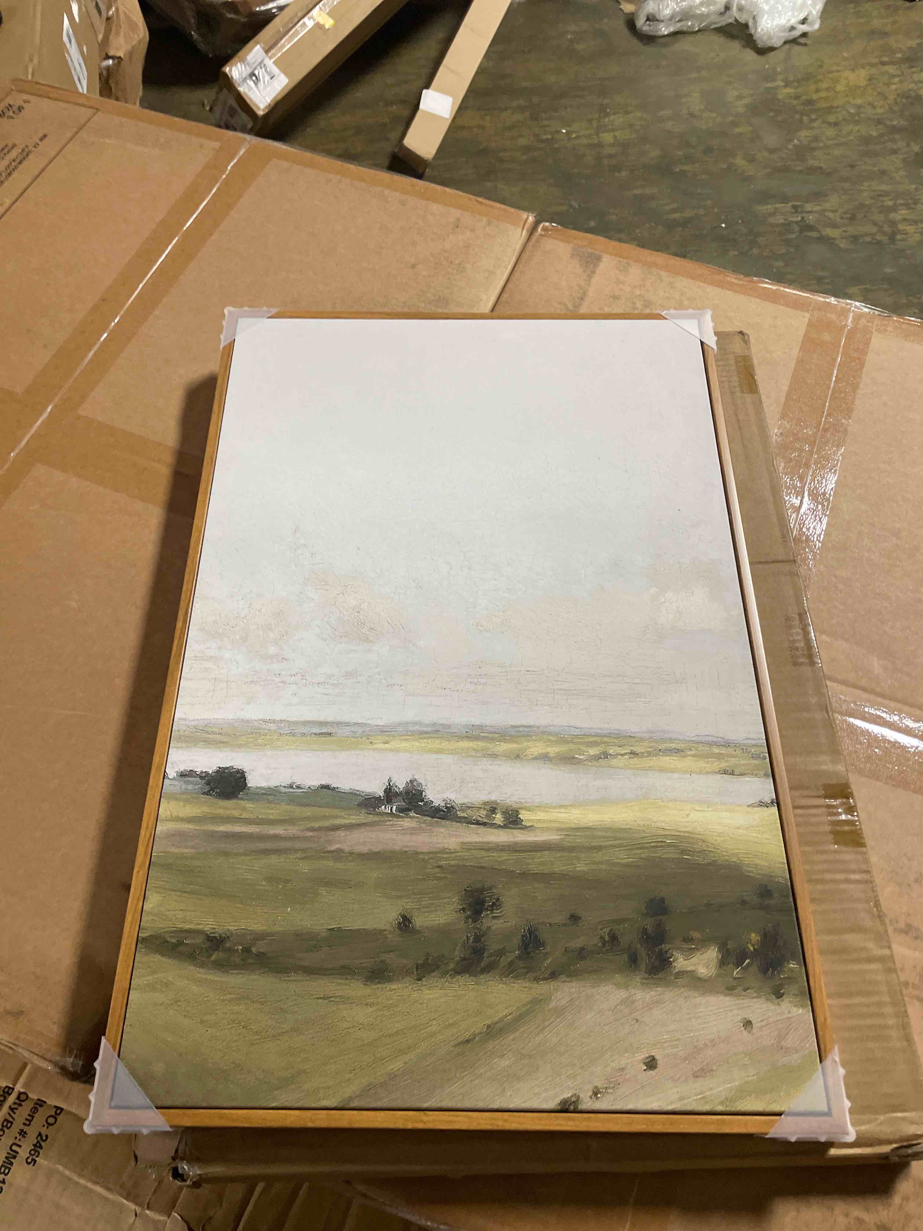 Condition photo showing New/Like New for haus and hues vintage french posters - antique wall decor with vintage prints, frame artwork, and moody charm, french-inspired posters for a touch of tuscany in your farmhouse (beige frame, 24x36)