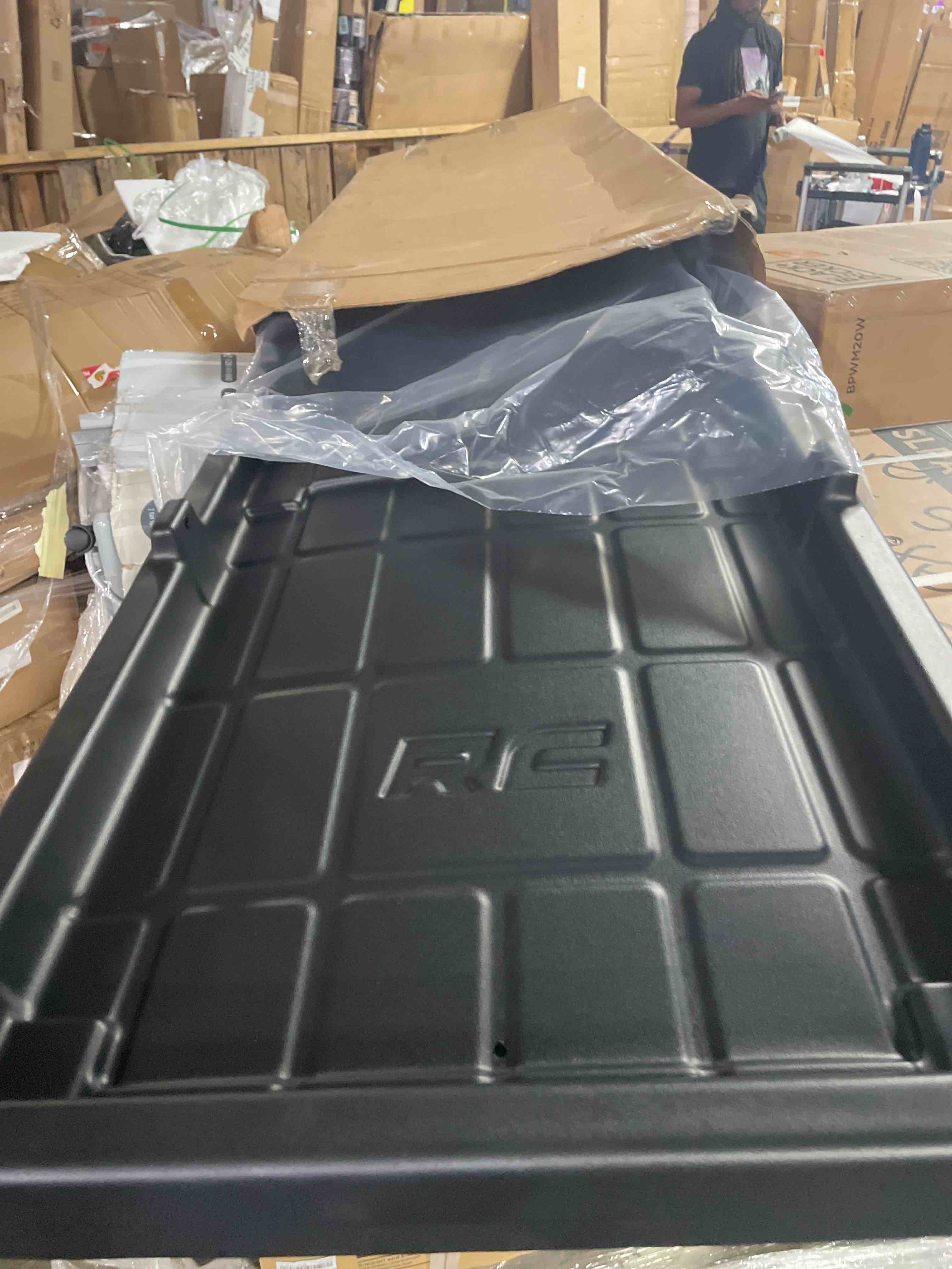 Condition photo showing New/Like New for slide-out truck bed cargo tray for 2022-2026 ford maverick | (4.4ft+ bed only) hdpe lightweight sliding organizer trolley system for 2024 2025 maverick accessories
