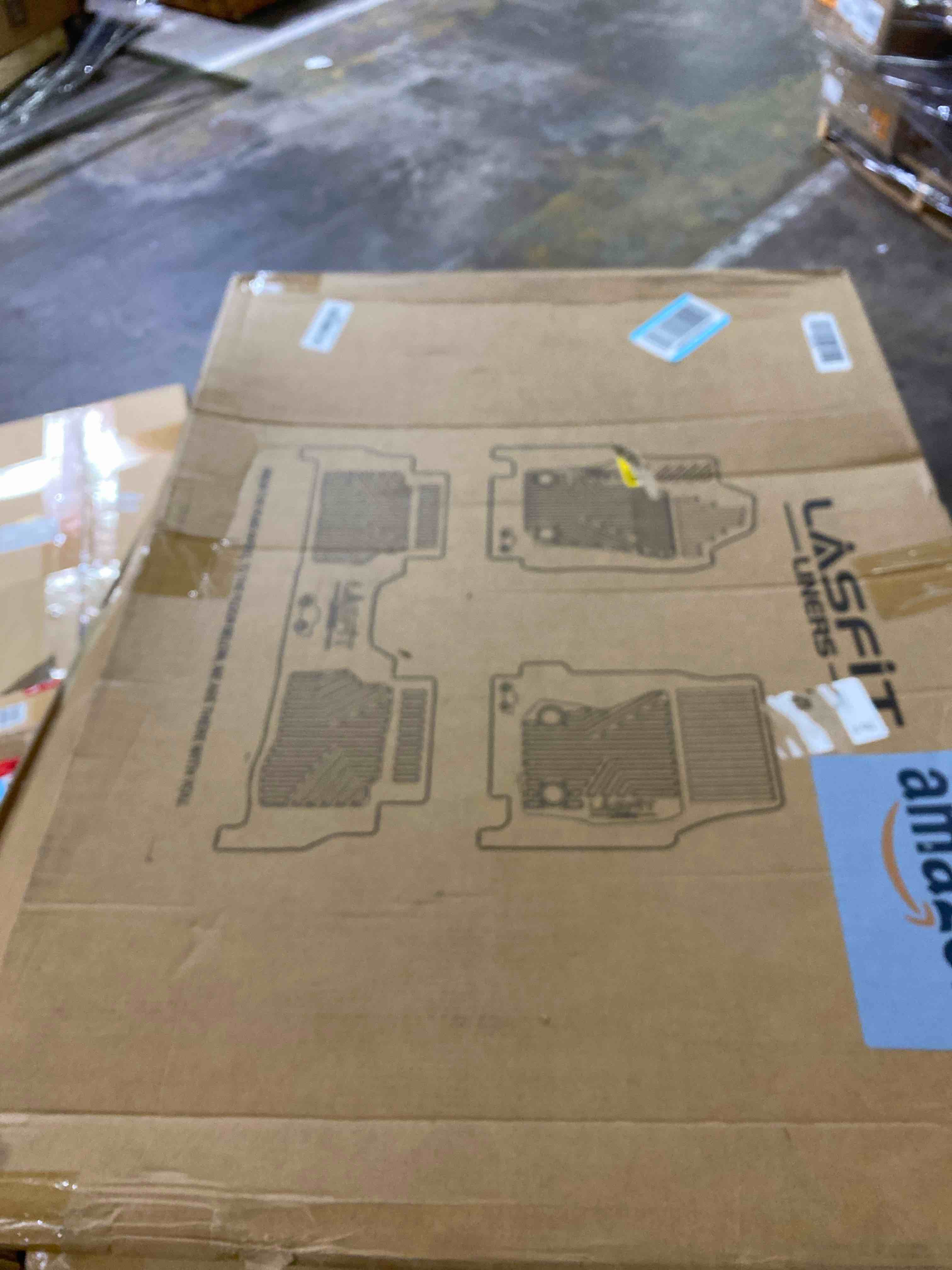 Condition photo showing New/Like New for floor mats for 2018-2024 ford expedition 7-seat accessories | full-coverage set with cargo liner & backrest protector, odorless & durable, all-weather protection, 3d laser fit