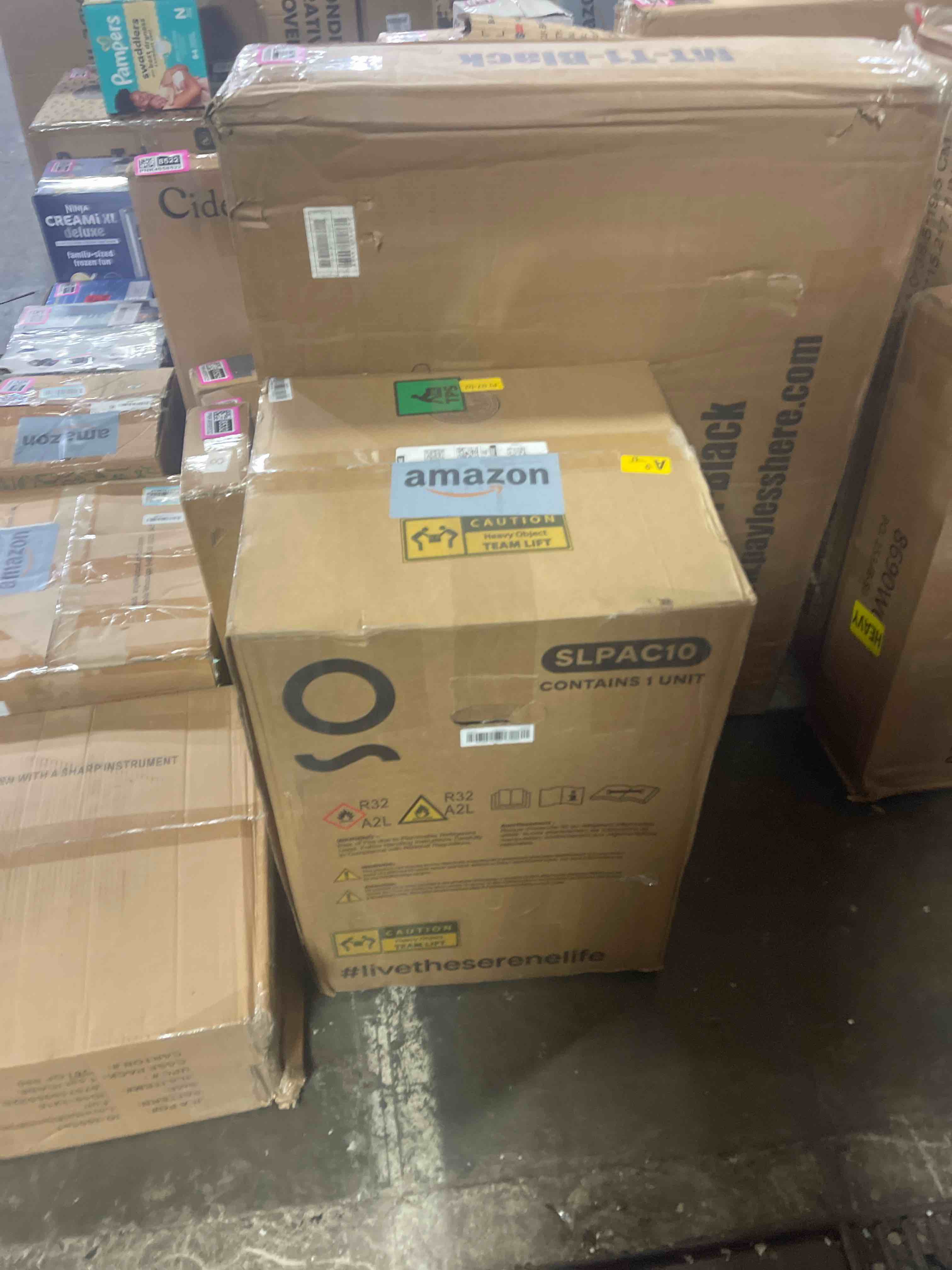 Condition photo showing New/Like New for serenelife portable air conditioner 8000 btu | 3-in-1 cooling, fan and dehumidifier | 24-h timer with up to 350 sq ft coverage | ac unit for bedroom, home & office | includes window kit & remote