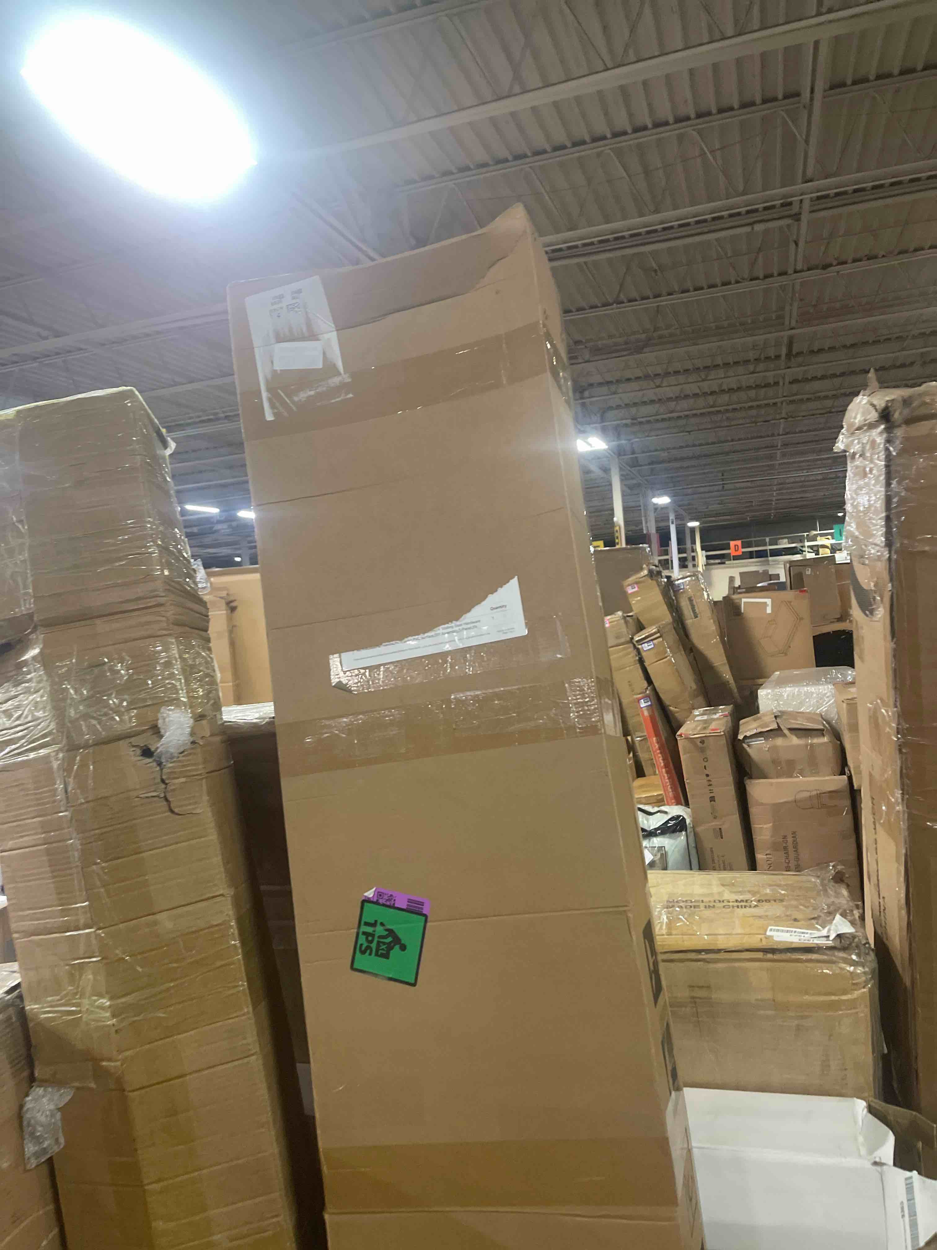 Condition photo showing New/Like New for 38x84 inch white barn door with 6.6 ft sliding door hardware kit included & handle,mdf,solid pvc surface,diy assembly,5-panel