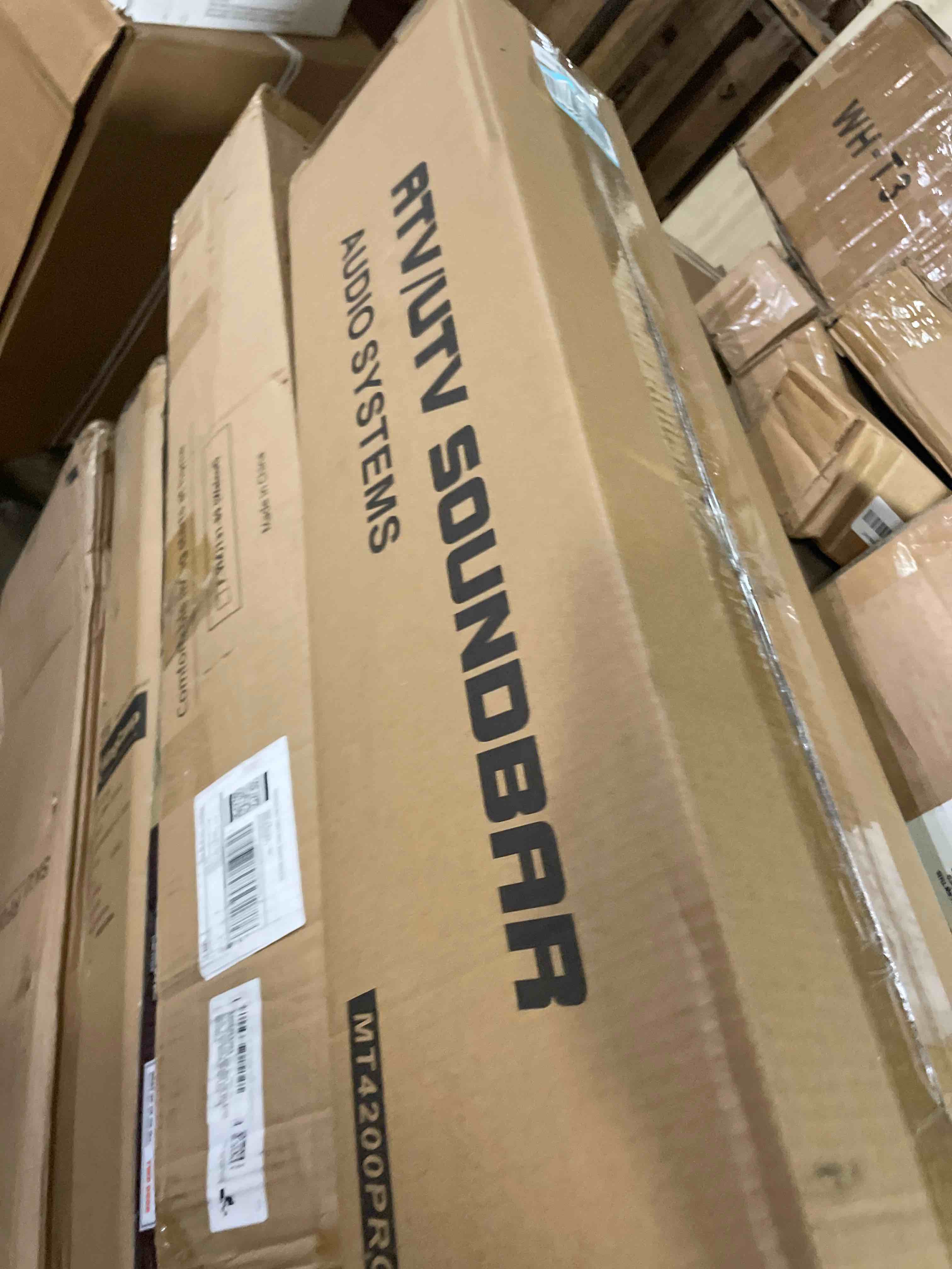 Condition photo showing New/Like New for ehaho 25 inch 6-speaker utv sound bar with bluetooth, rgb, ip66 waterproof | 500w peak power, music-sync rgb, usb/aux, ip66 waterproof, detachable cable, fits 1"-2" roll cages for utv golf cart sxs atv