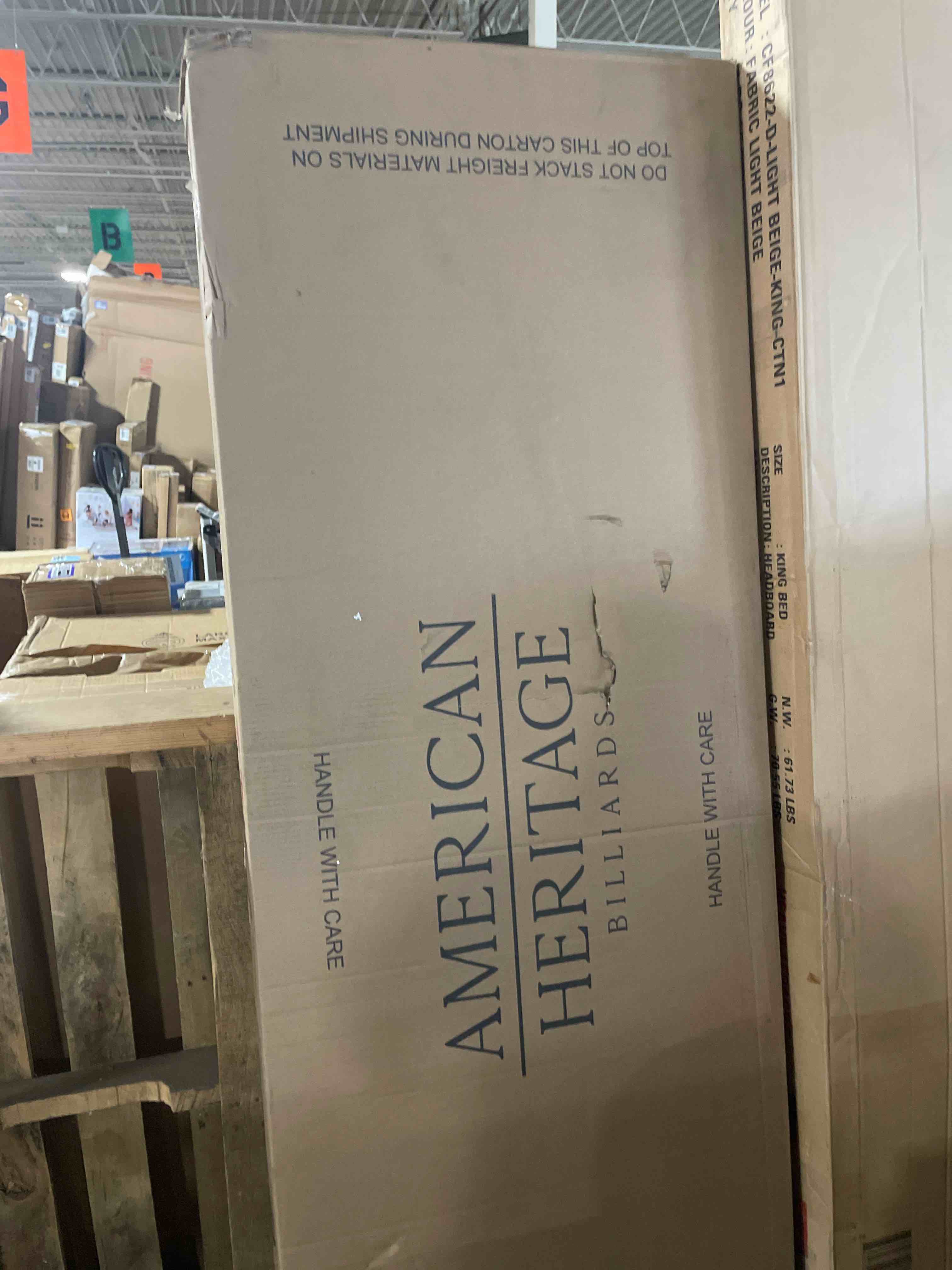 Condition photo showing As Is for valore home bar | riverbank(top piece only)
