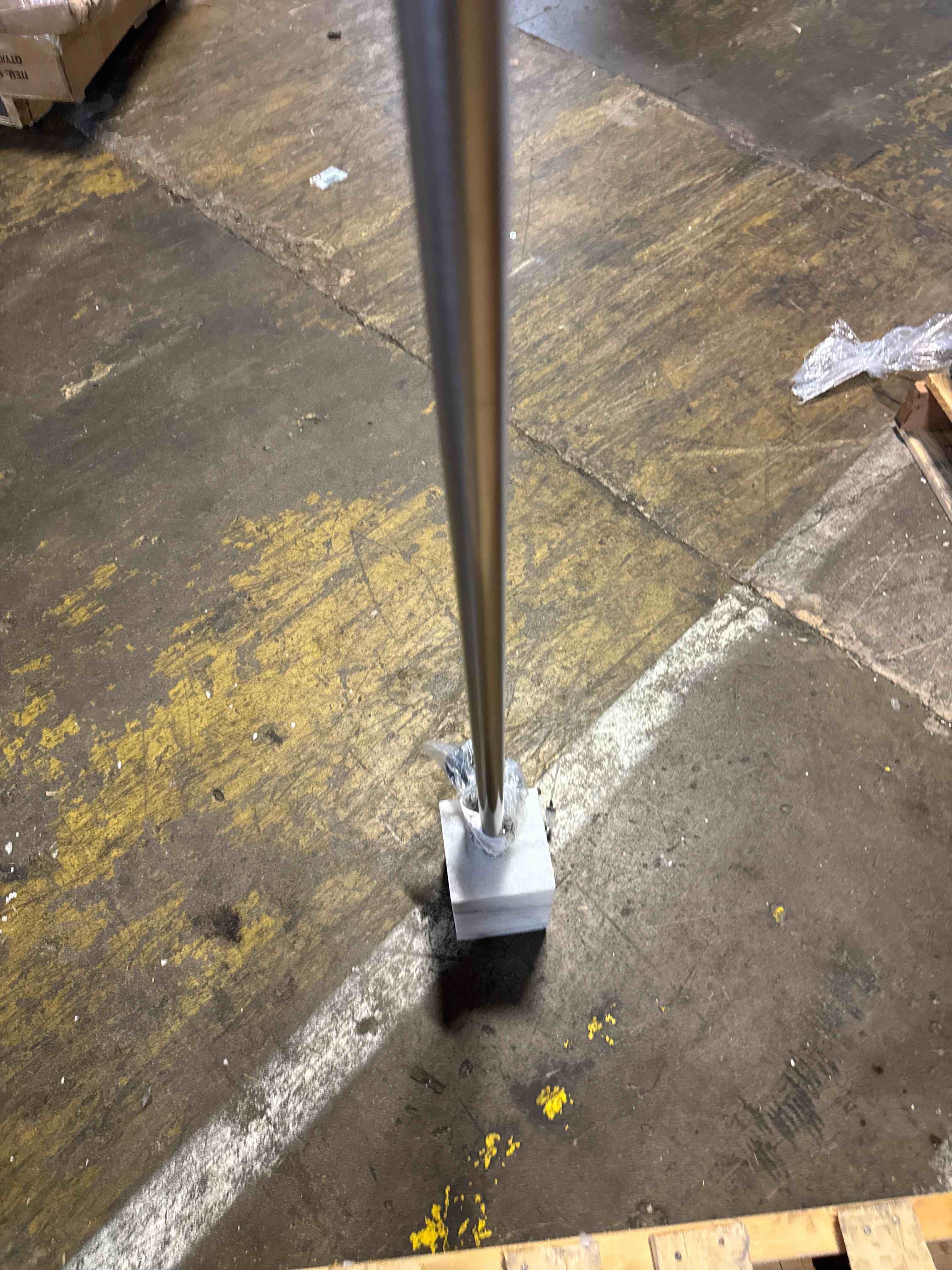 Condition photo showing As Is for adesso 3607-22 felix led wall washer, brushed steel