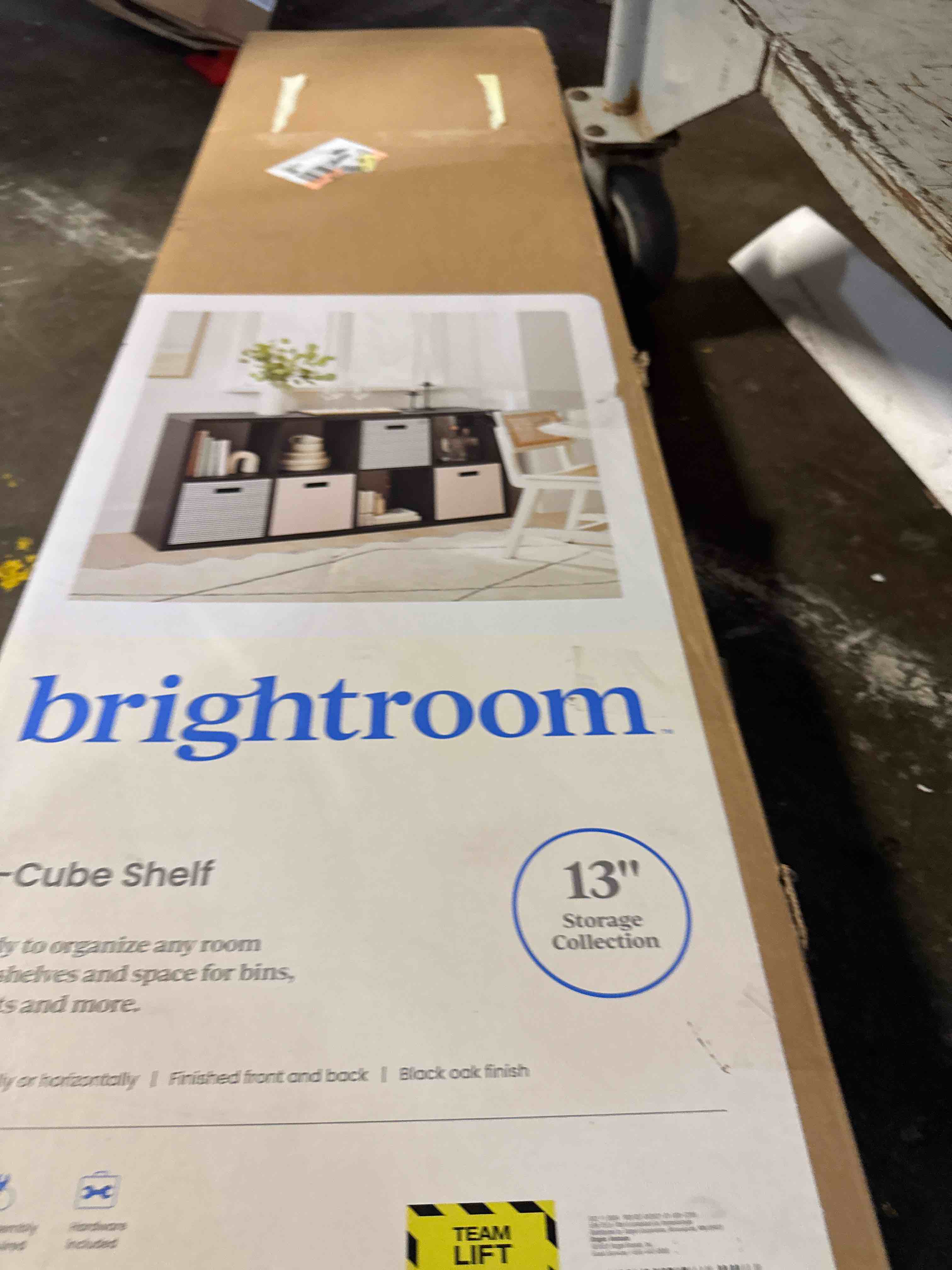 Condition photo showing New/Like New for 8 cube organizer black - brightroom™