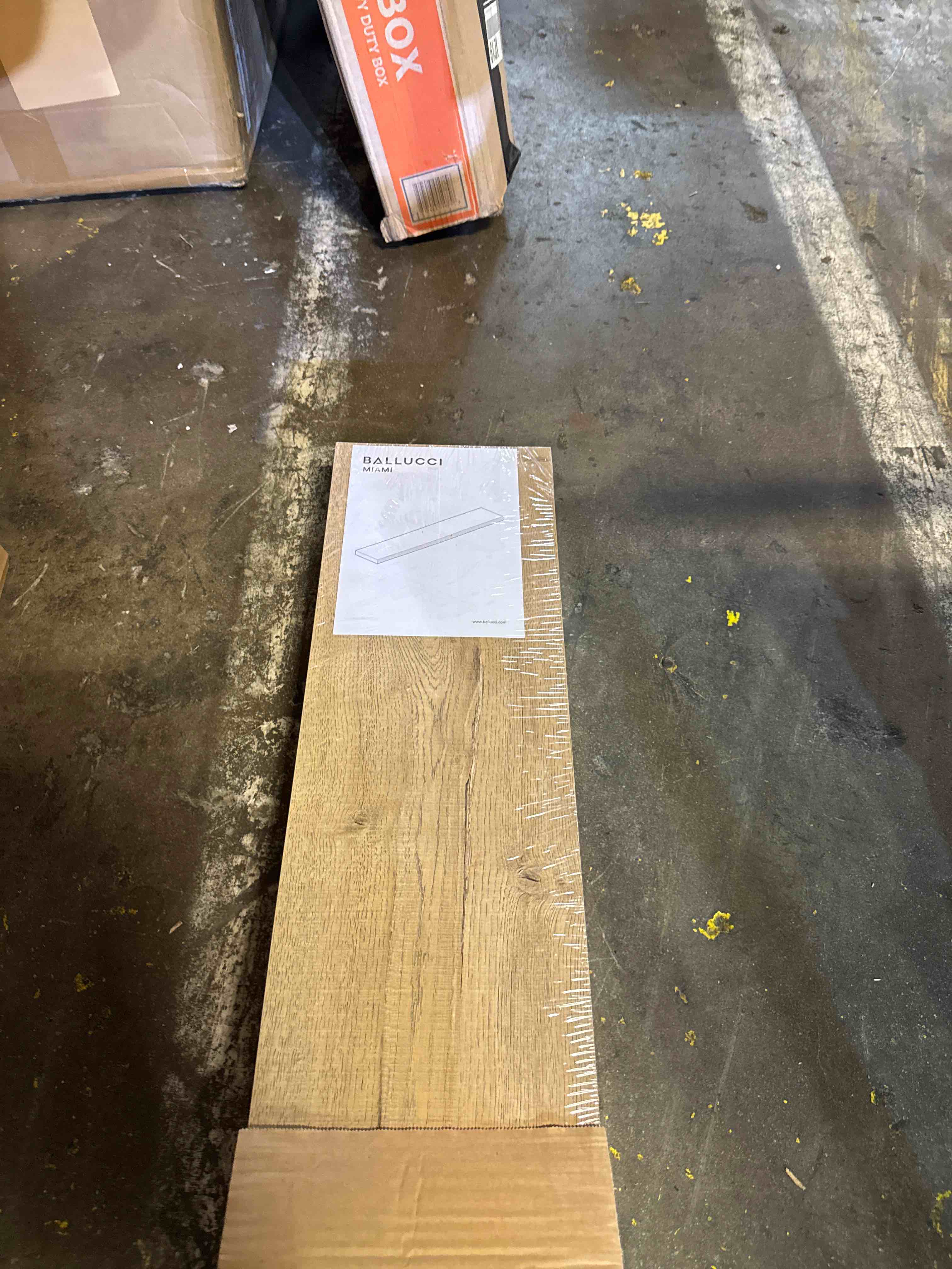 Condition photo showing As Is for fun memories floating shelves, 9.3 inch deep wall shelves for bathroom, living room, bedroom, kitchen, deep long shelf wall mounted 1 pack shelf for books, decor, oak( similar see pics)