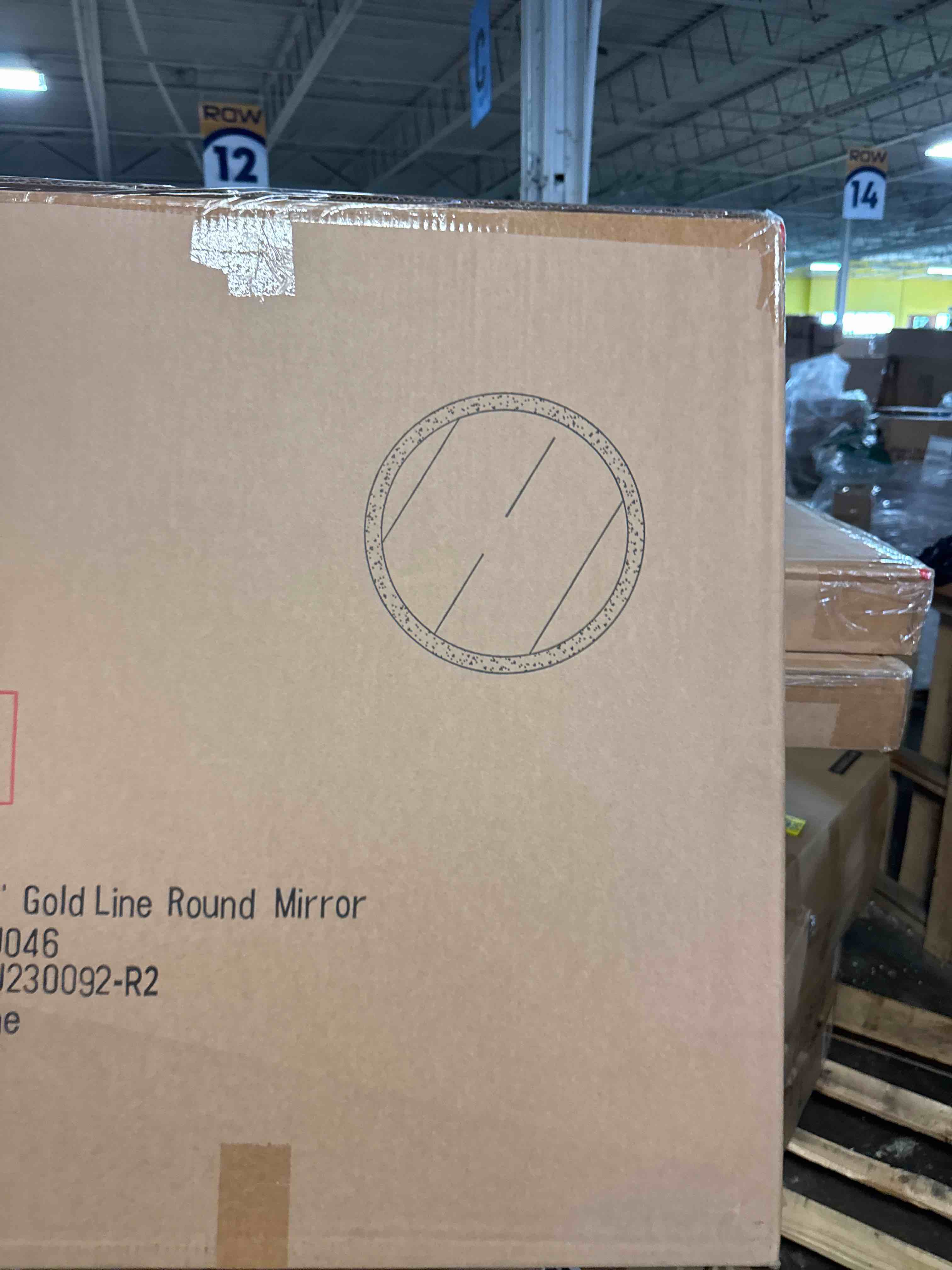 Condition photo showing New/Like New for crystal round bathroom vanity mirror with 3 color led lights - 20 inch anti fog smart lighted mirror( similar)