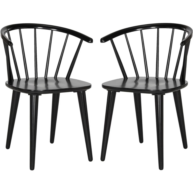 (Set of 2) Blanchard Spindle Side Chair - Safavieh