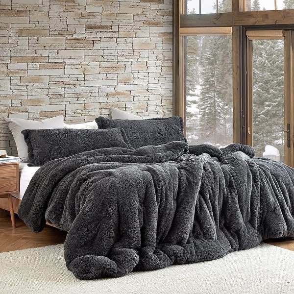 Coma Inducer® Original Plush Charcoal Oversized Comforter - Oversized King