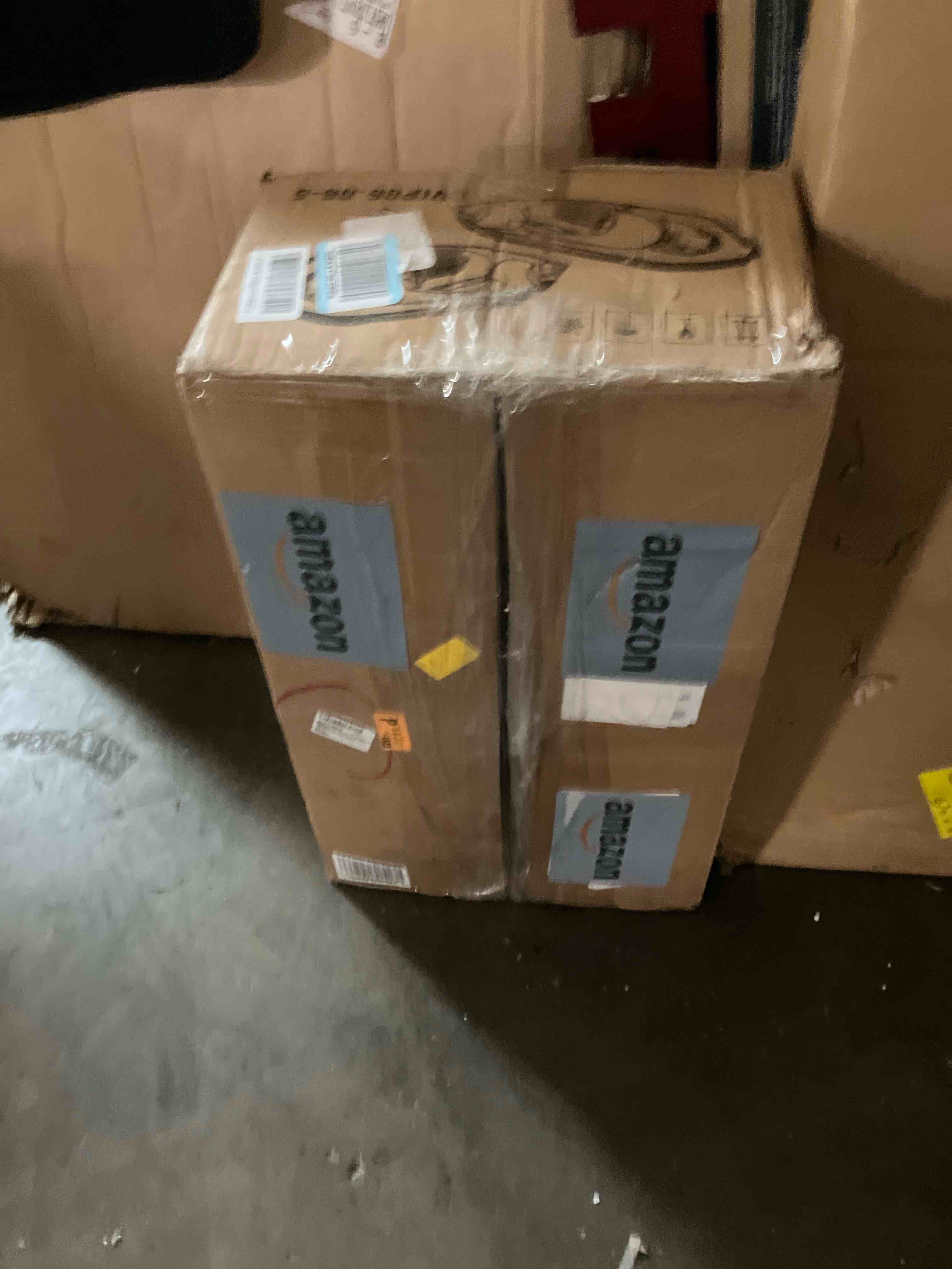 Nilight Headlight Assembly for 2003 2004 2005 2006 2007 Accord Replacement Headlamp Chrome Housing Amber Reflector