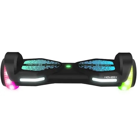 Hover-1 All-Star Hoverboard 7MPH Top Speed, 7MI Range, Dual 200W Motor, 5HR Recharge, 220lbs Max Weight, LED Wheels & Headlights