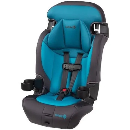 Safety 1st Grand 2-in-1 Booster Car Seat, Forward-Facing with Harness, 30-65 pounds and Belt-Positioning Booster, 40-120 pounds, Capri Teal
