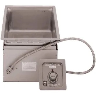 Wells MOD-100TD 1 Pan Built In Food Warmer w/ Thermostatic Controls, Drain, 120v