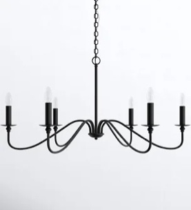 Ableton 6 - Light Candle Style Classic / Traditional Chandelier