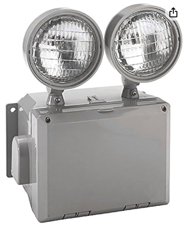 Exterior Emergency Light