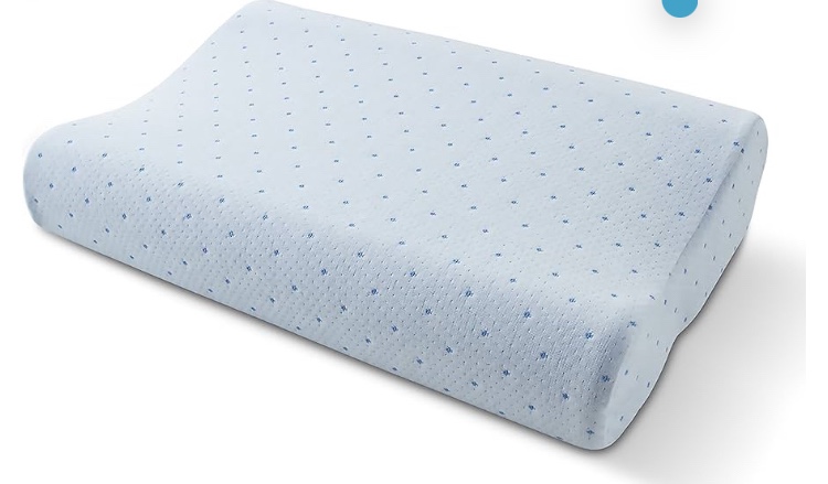 MFP-073 Cool-Blue Memory Foam Contour Pillow