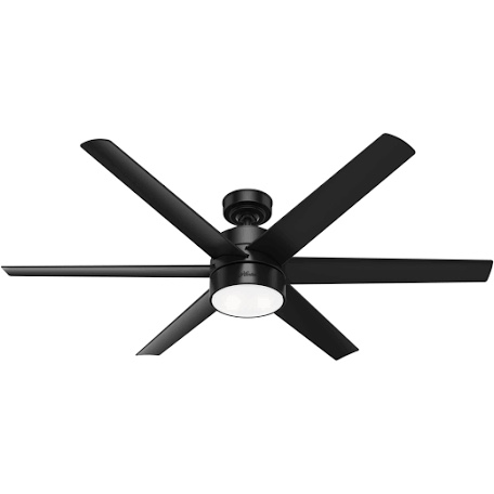 Solaria 60" 6 Blade Indoor / Outdoor LED Ceiling Fan with Wall Control