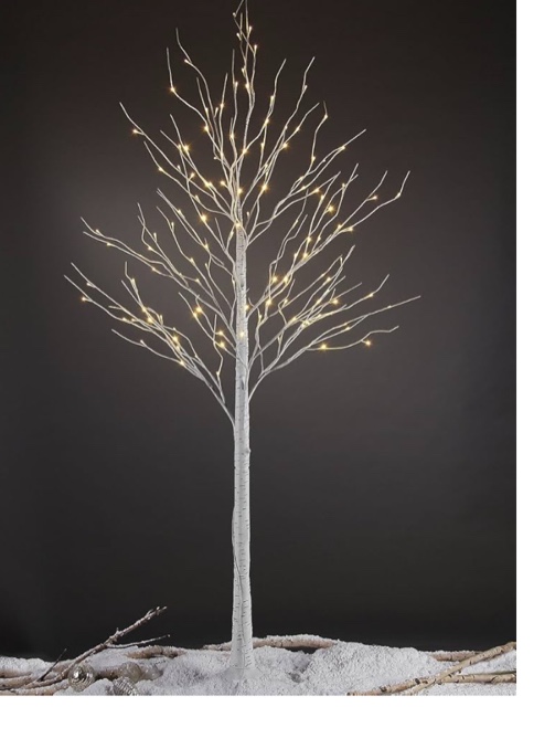 Lightshare LED Birch Tree, 7 Feet