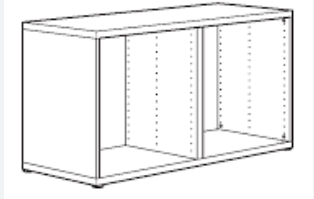 IKEA Stuva/Fritids Frame for 4 drawer dresser 
