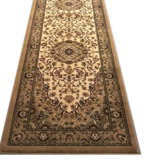 Masada Rugs Traditional Oriental Door Mat Design Bellagio IVORY