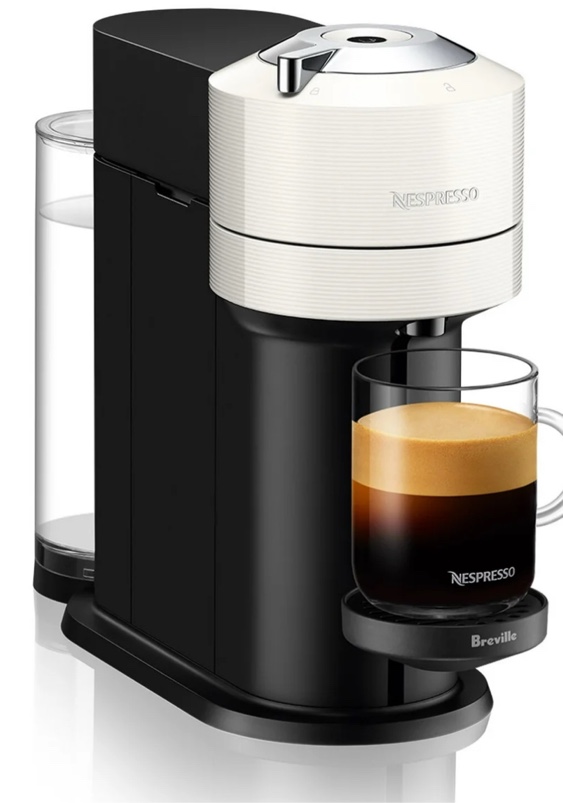 Nespresso Vertuo Next Coffee and Espresso Maker by DeLonghi, White
