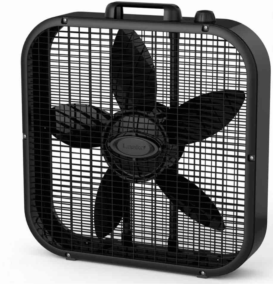 Lasko Décor Colors 20" 3-Speed Box Fan, Electric, B20401, New