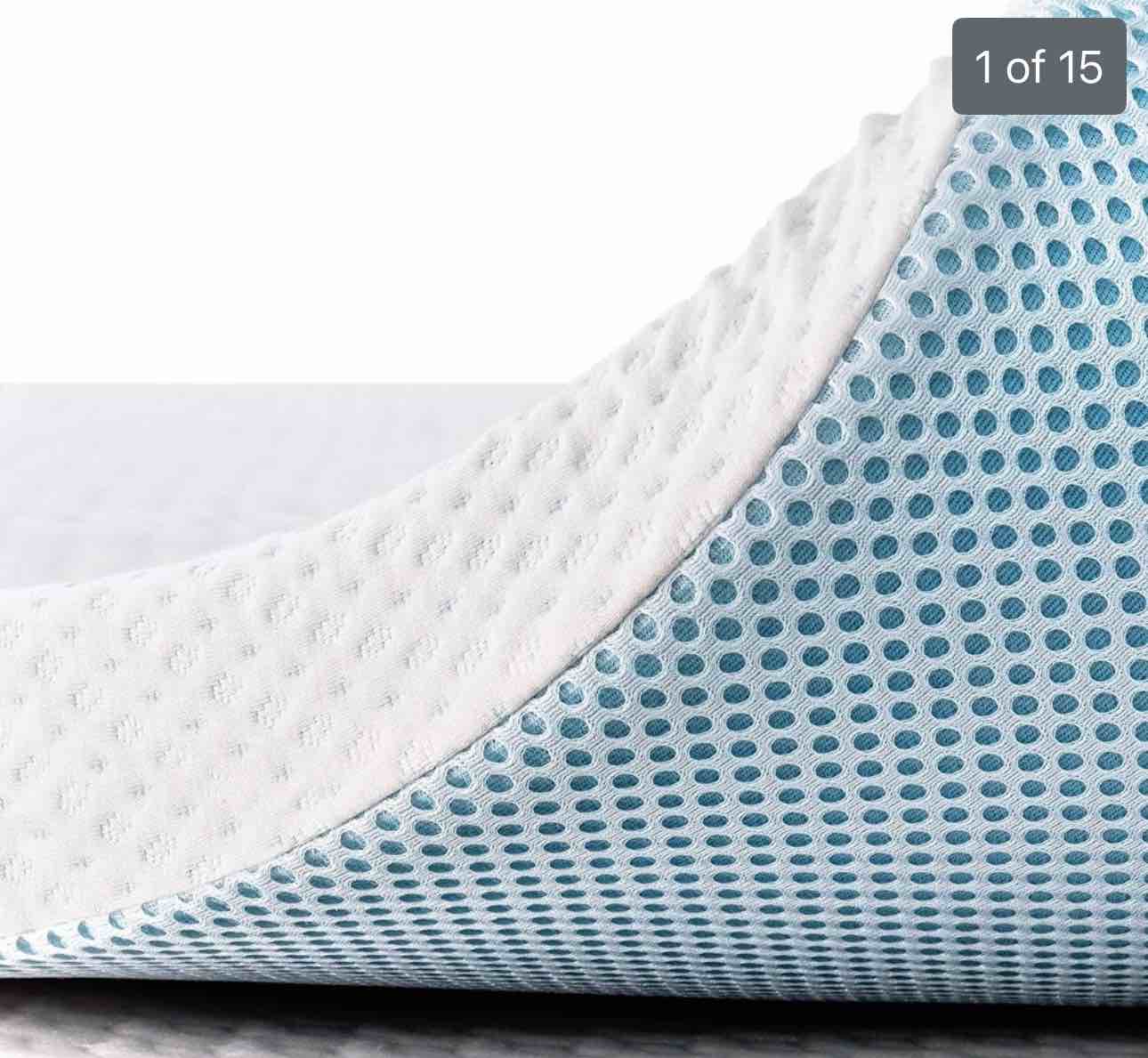 Subrtex Gel-infused Memory Foam Mattress Topper