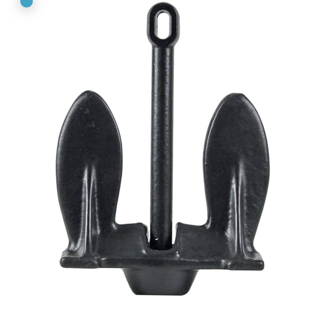 Extreme Max 3006.6527 BoatTector Vinyl-Coated Navy Anchor - 20 lbs.