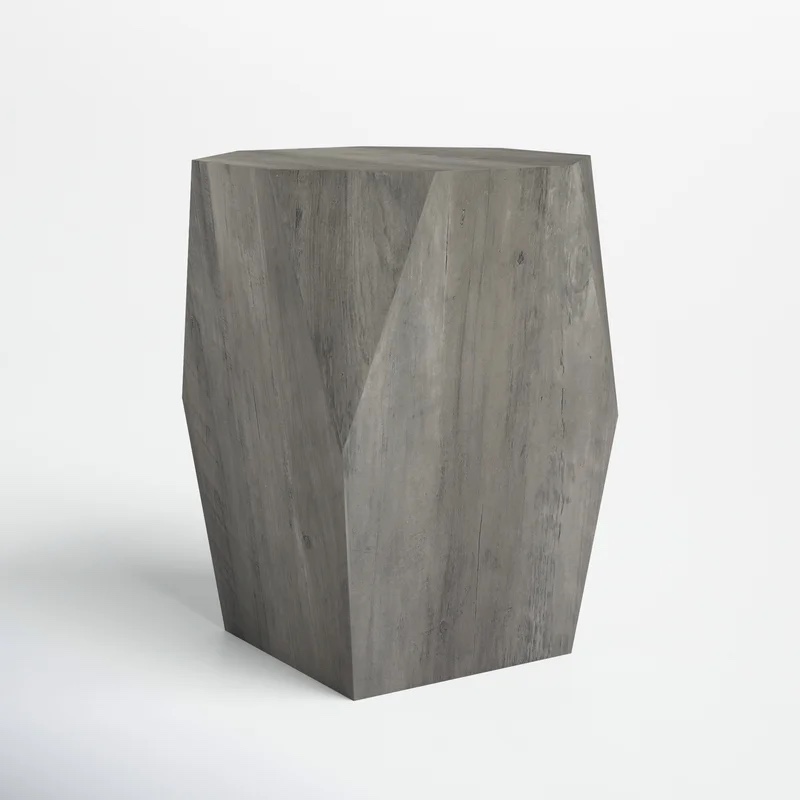 John Block End Table / Gray