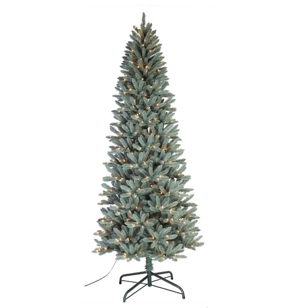 9 foot Blue Spruce Slim, 450 UL Lights