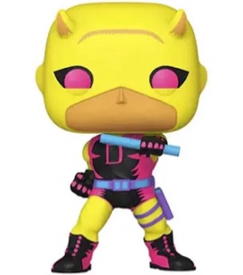 Funko Pop! Marvel Daredevil Comic Cover Exclusive Glow-in-The-Dark Vinyl Bobblehead Figure  4.45 inches