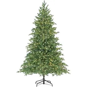 7.5 ft. Pre-Lit LED Elegant Grand Fir Artificial Christmas Tree T29
